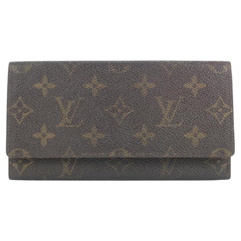 Louis Vuitton Monogram Flap Wallet Vintage Porte Tresor Sarah