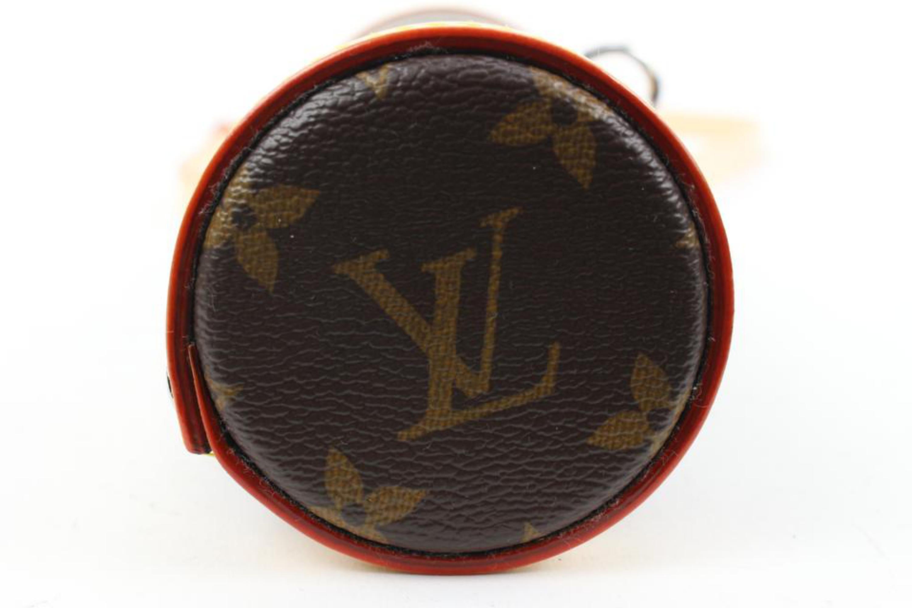 Louis Vuitton Monogram Flask Holder Thermos mit Etui Wasserflasche 78lk524s im Angebot 2