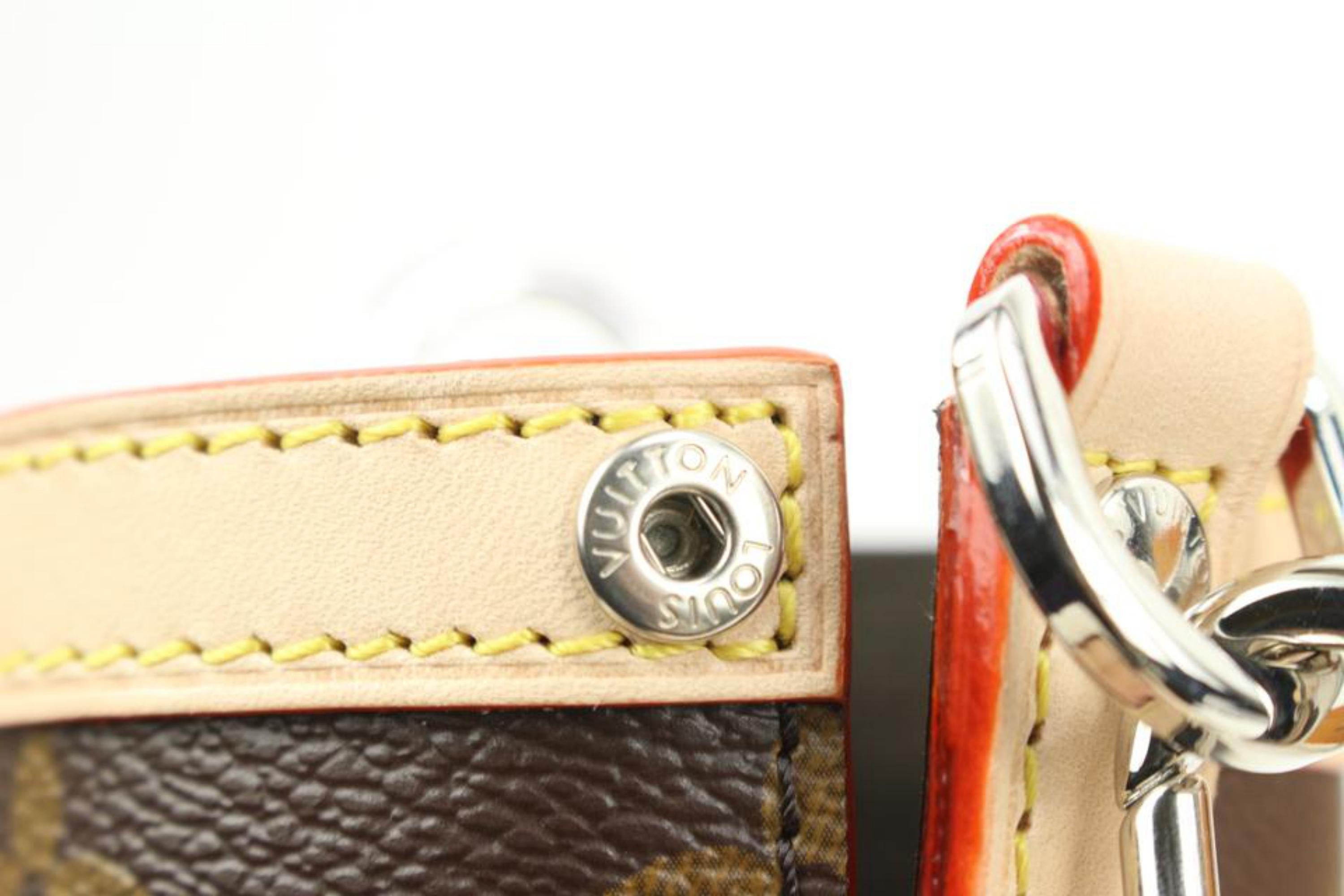 Monograma Louis Vuitton Flask Titular Termo con Estuche Botella de Agua 78lk524s en venta 4