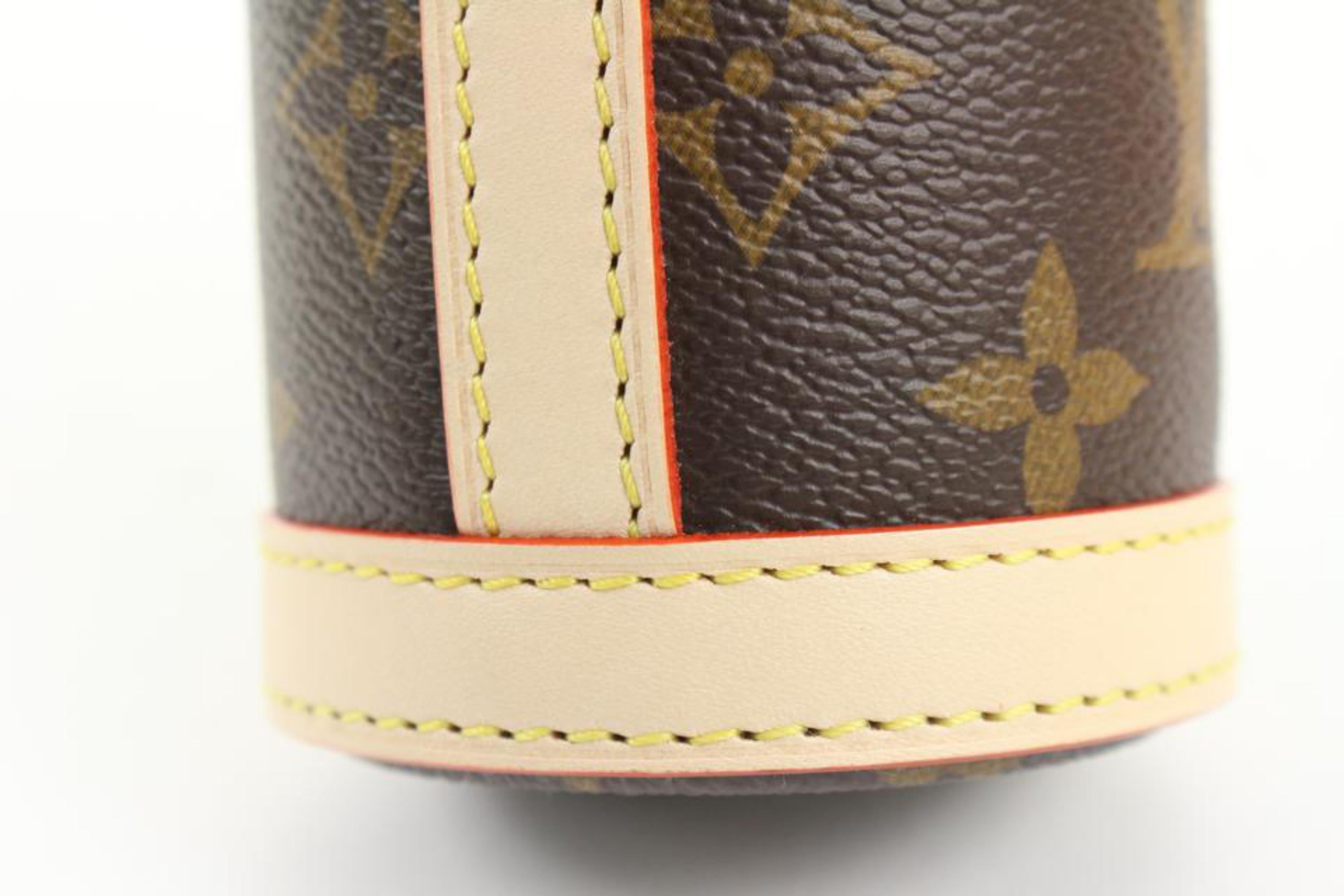 Louis Vuitton Monogram Flask Holder Thermos with Case Water Bottle s28lv15 4
