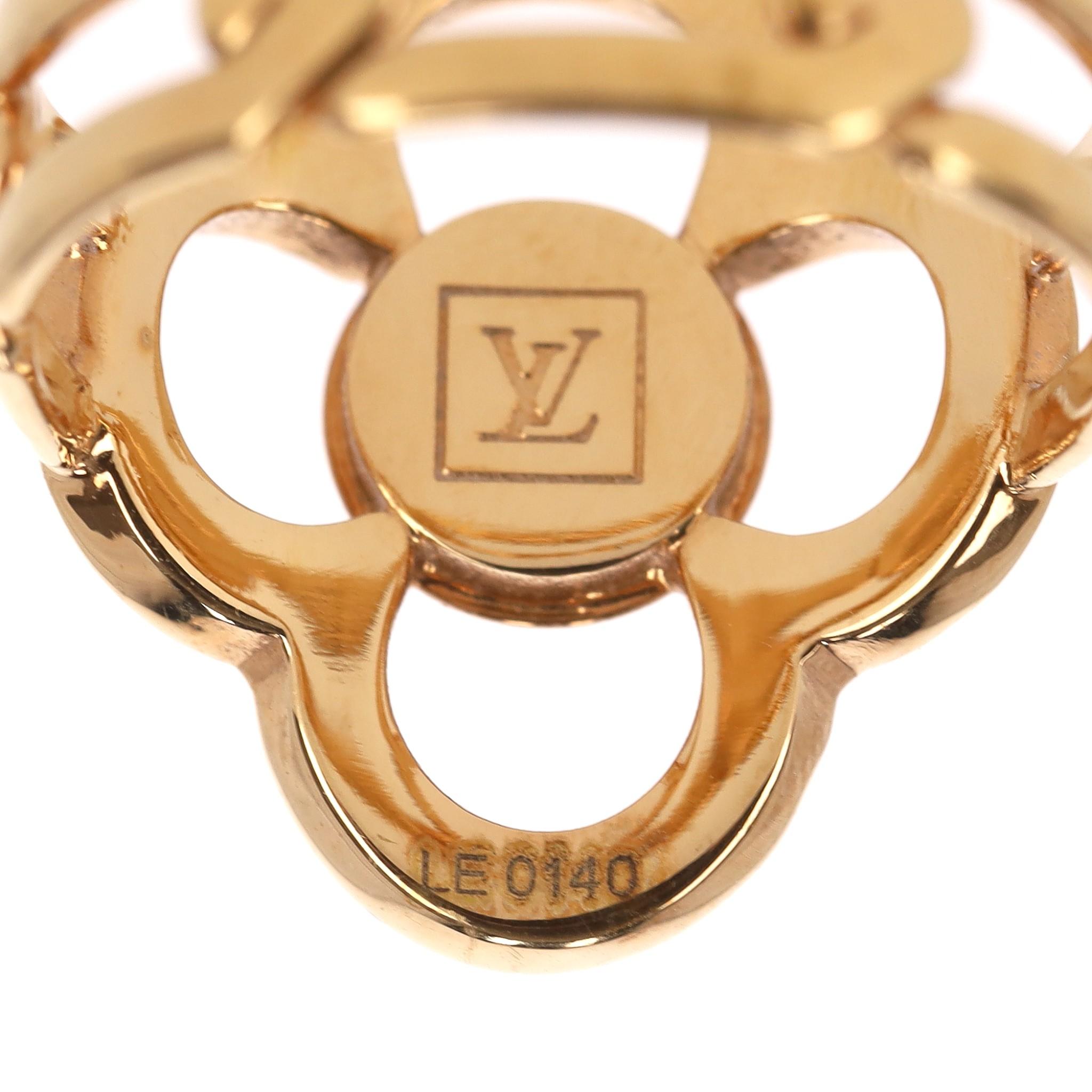 Louis Vuitton Monogram Flower Power Crystal Ring 2