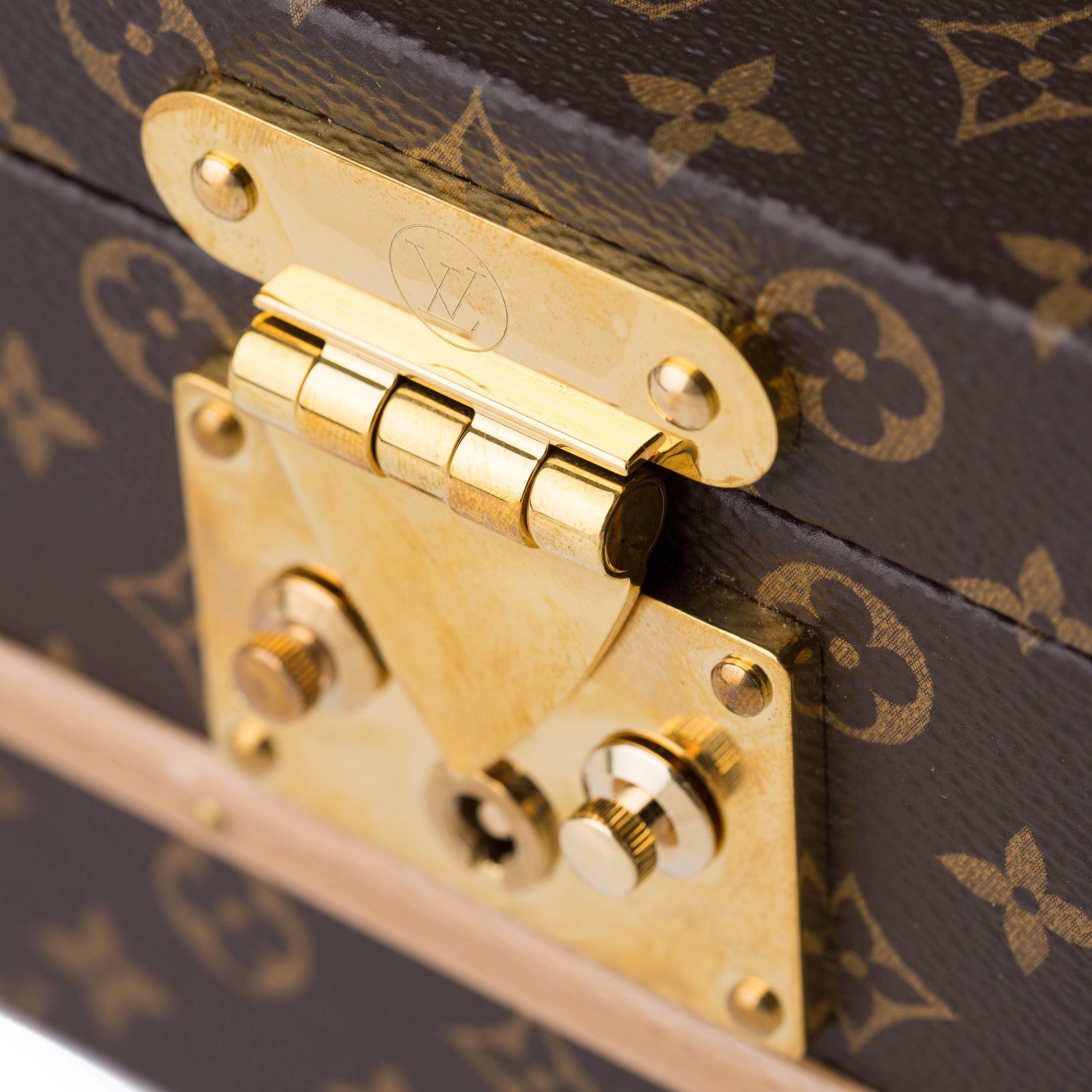 Louis Vuitton Monogram Flower Trunk 1