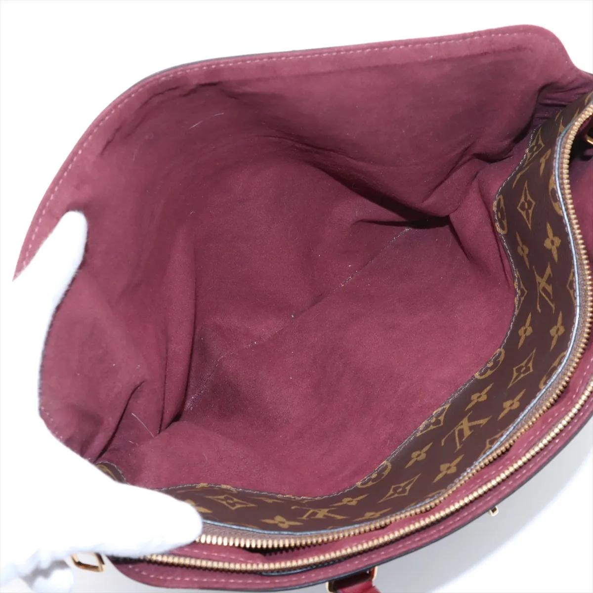 Louis Vuitton Monogram Flower Zipped Tote Bag MM in vendita 7