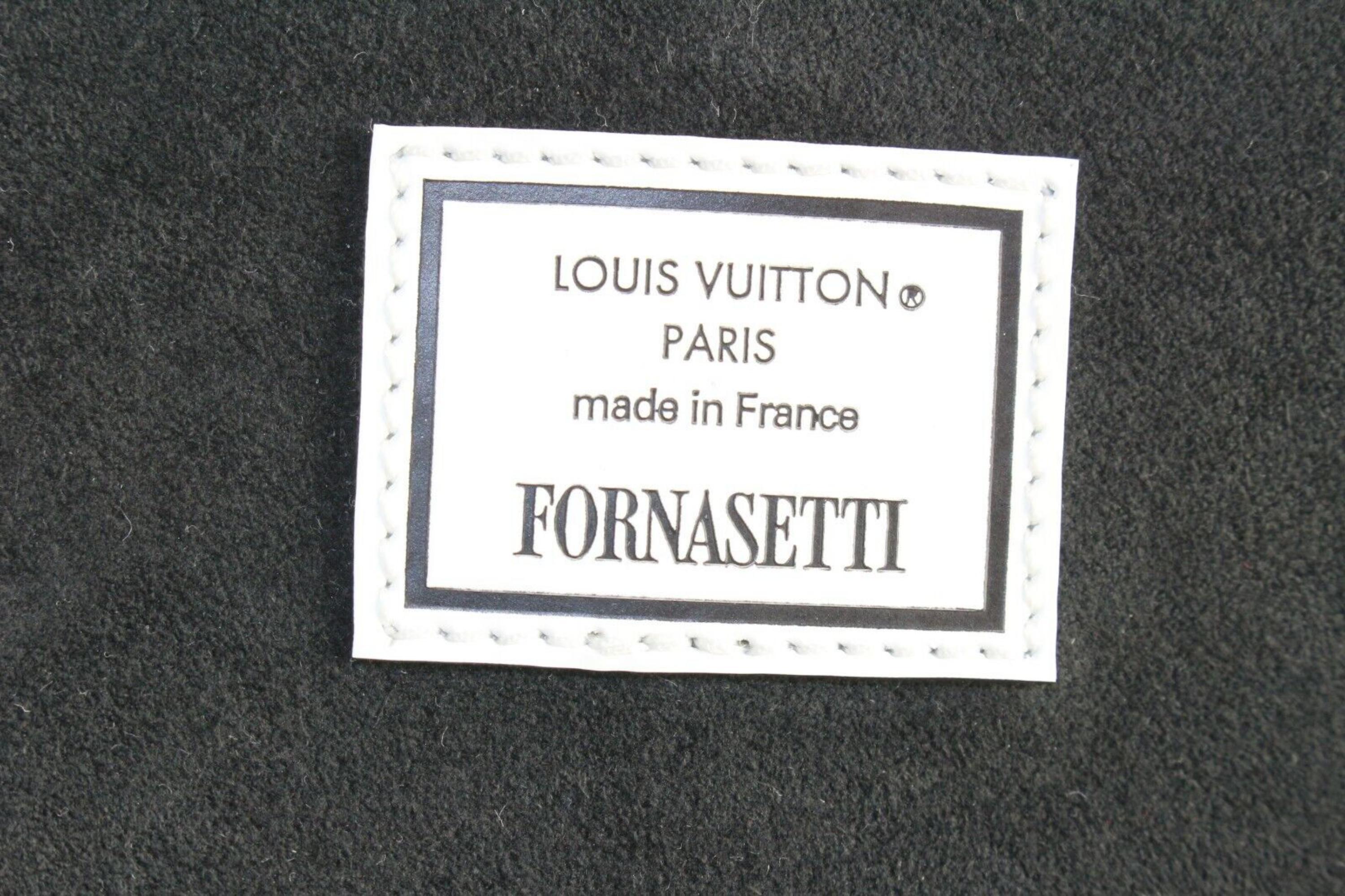 Louis Vuitton Monogram Foransetti Pencil Pouch Art Set Case Clutch 7LU0224 In New Condition For Sale In Dix hills, NY