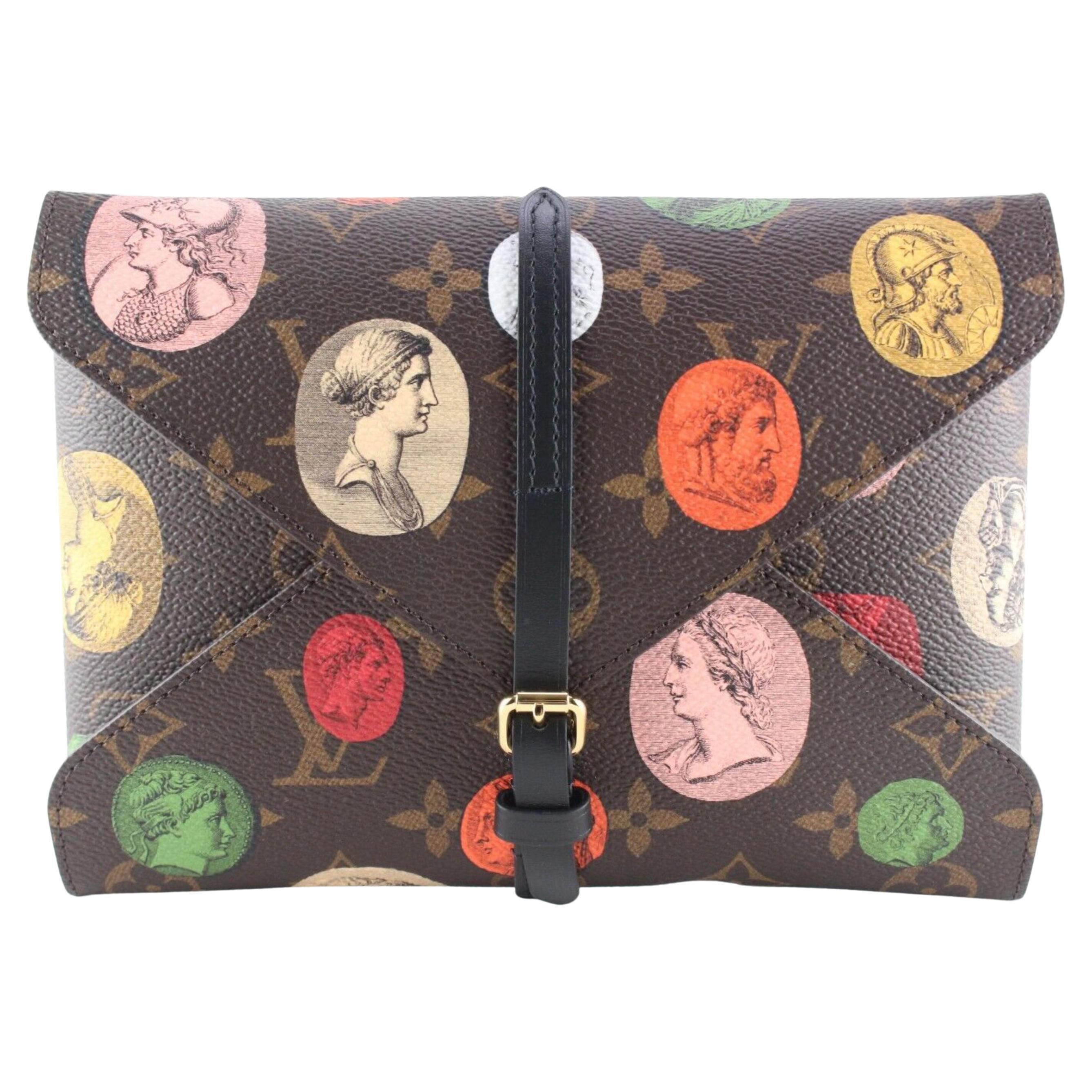 Louis Vuitton Monogram Foransetti Pencil Pouch Art Set Case Clutch 7LU0224 For Sale