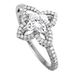 Louis Vuitton Monogram Fusion 1,82 Karat Diamant-Platin-Verlobungsring