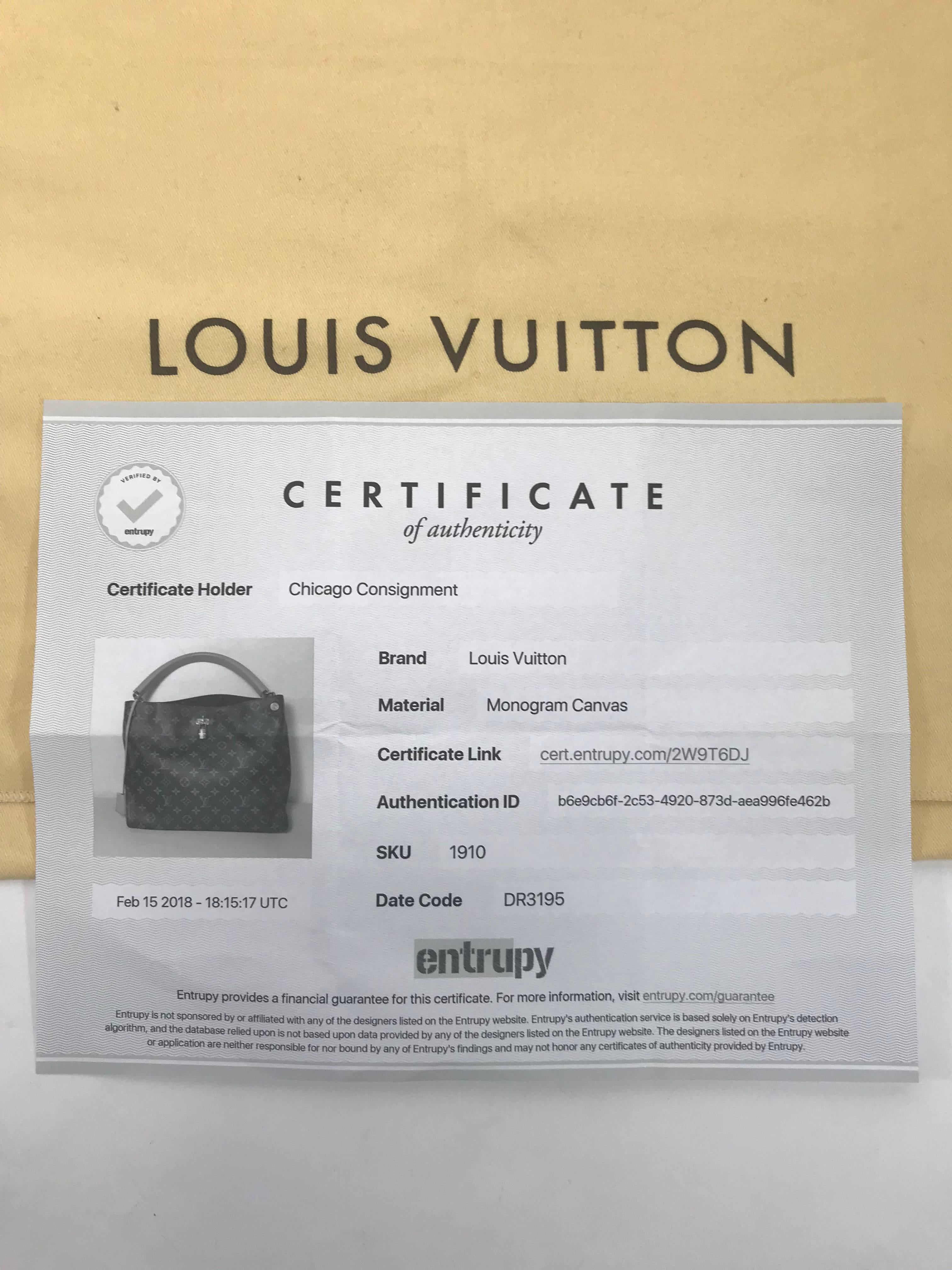 MODEL - Louis Vuitton Monogram Gaia

CONDITION - Looks almost New! No visible signs of wear.

SKU - 1910

ORIGINAL RETAIL PRICE - 2500 + tax

DATE/SERIAL CODE - DR3195

ORIGIN - France

PRODUCTION - 2015

DIMENSIONS - L14 x H11.5 x D7

STRAP/HANDLE