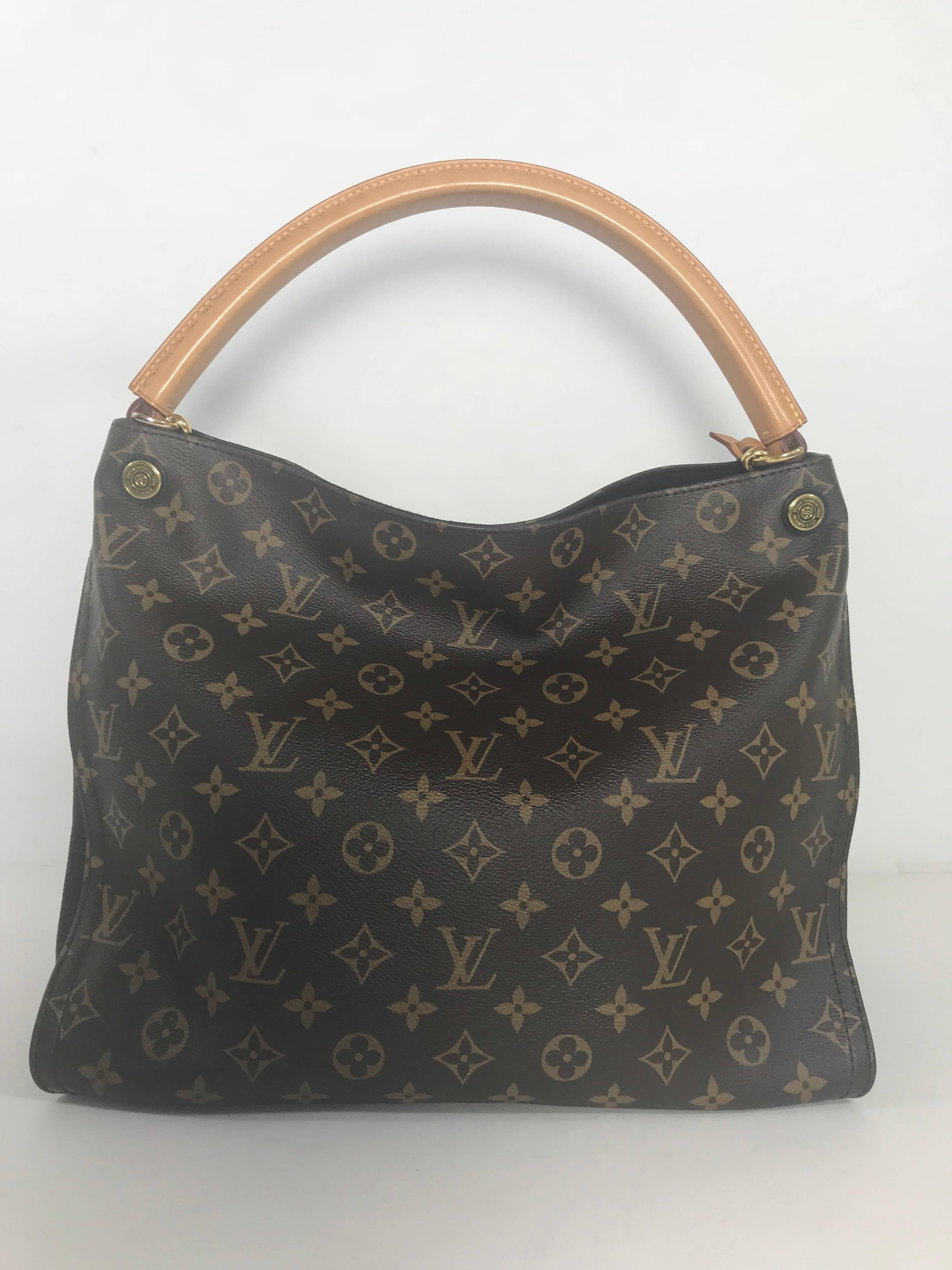 Louis Vuitton Monogram Gaia Hobo Bag In New Condition In Saint Charles, IL