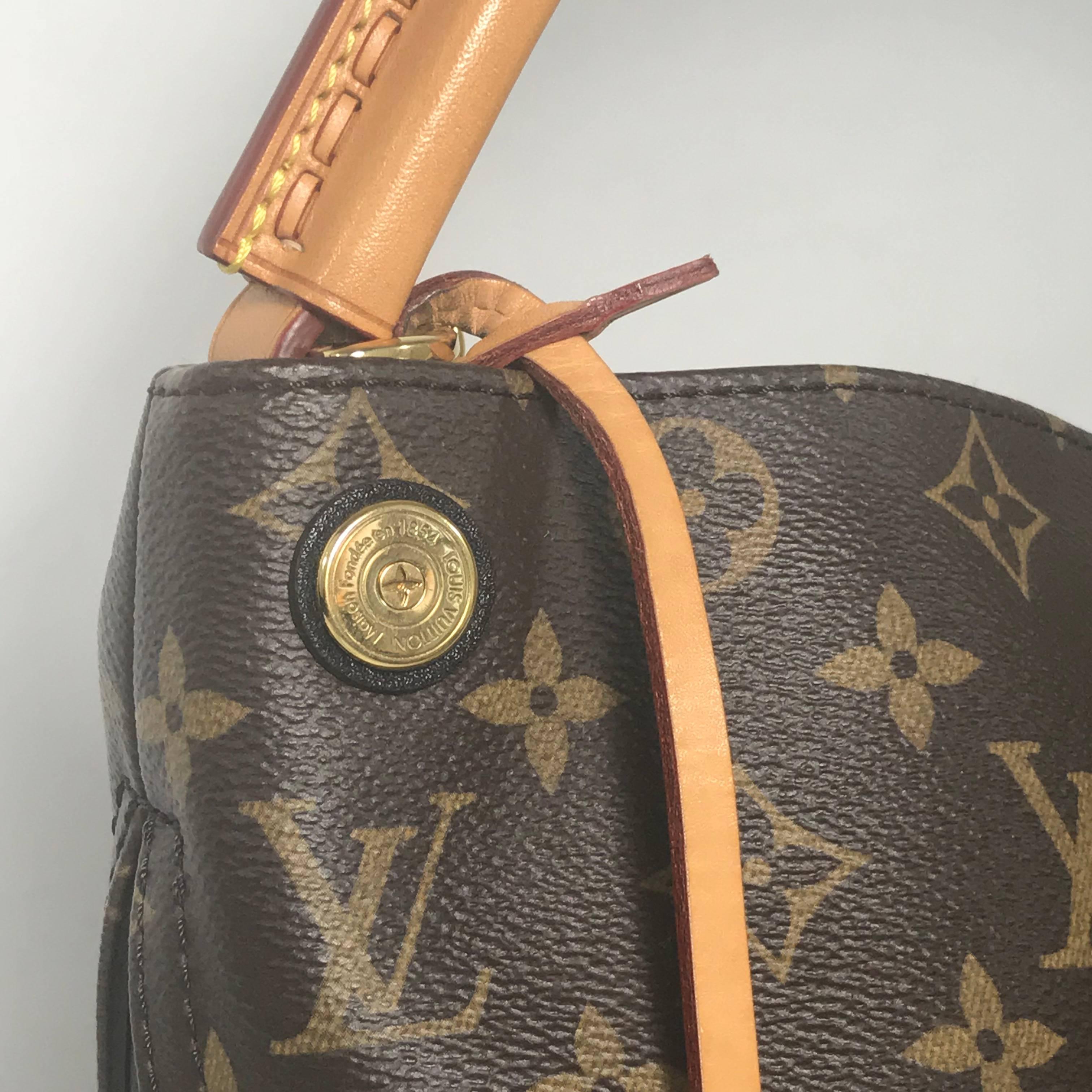 Louis Vuitton Monogram Gaia Hobo Bag 1