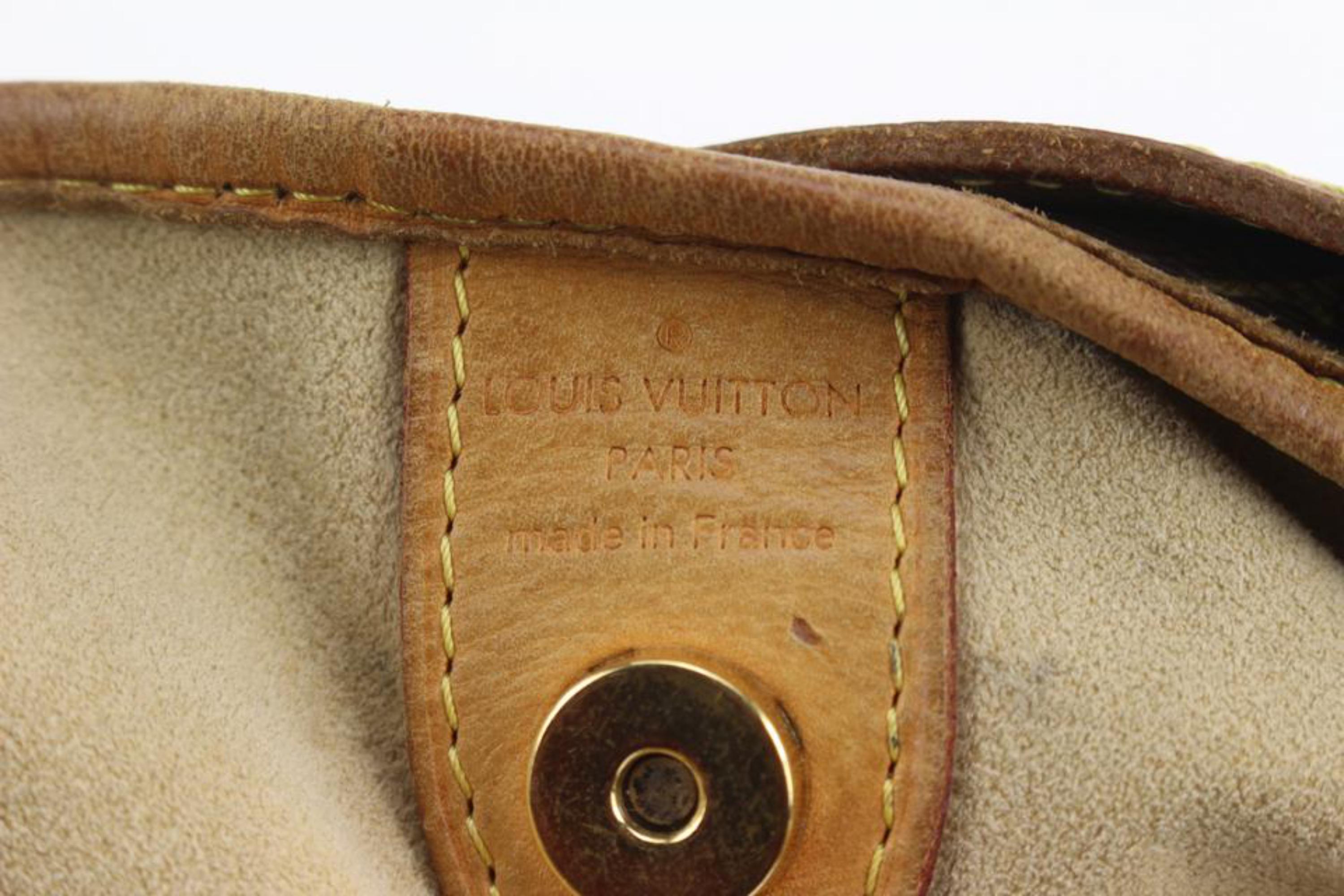 Louis Vuitton Monogram Galliera PM Hobo Bag 121lv43 For Sale 1