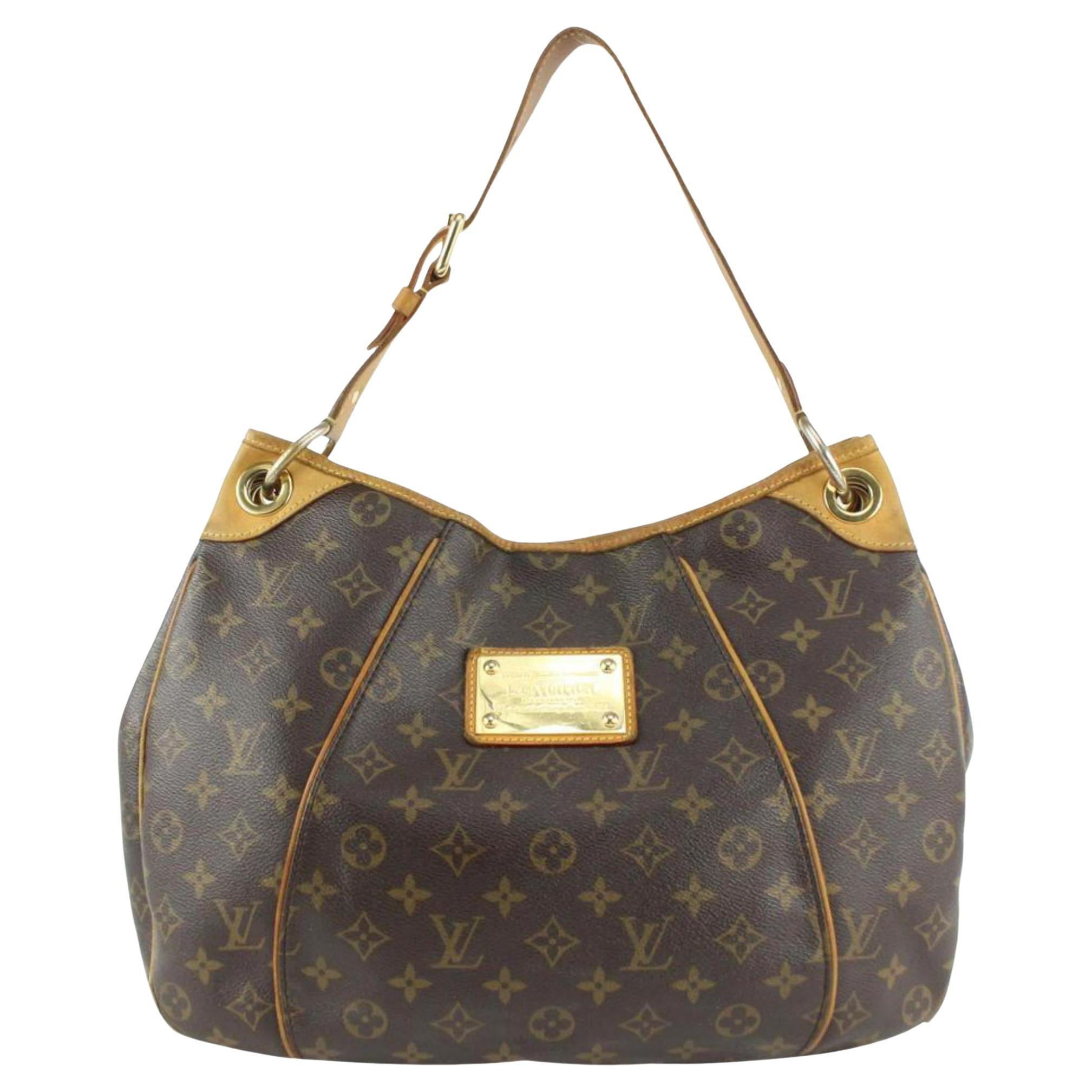 Louis Vuitton Monogram Galliera PM Hobo Bag 121lv43 For Sale
