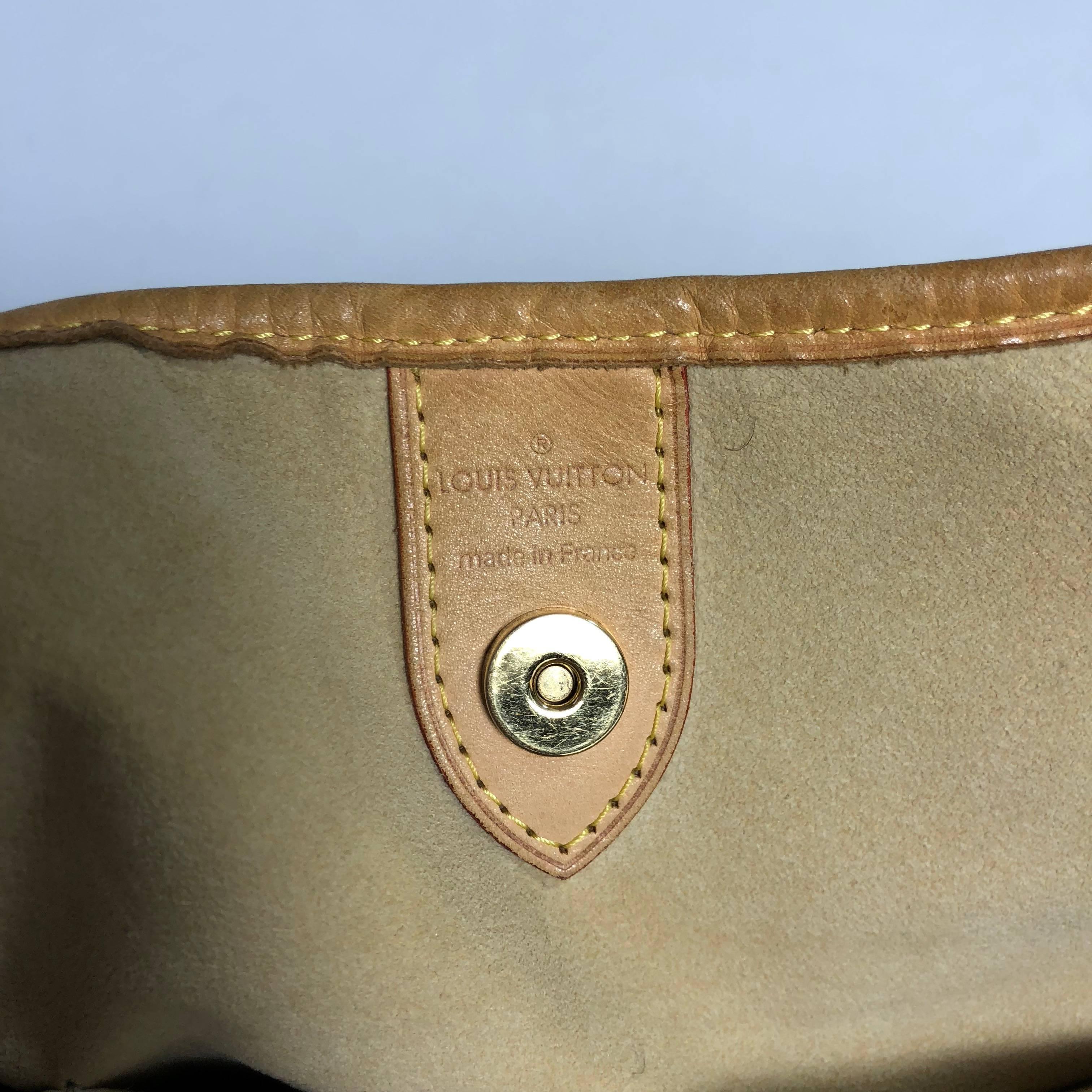 Louis Vuitton Monogram Galliera PM Hobo Bag For Sale 4