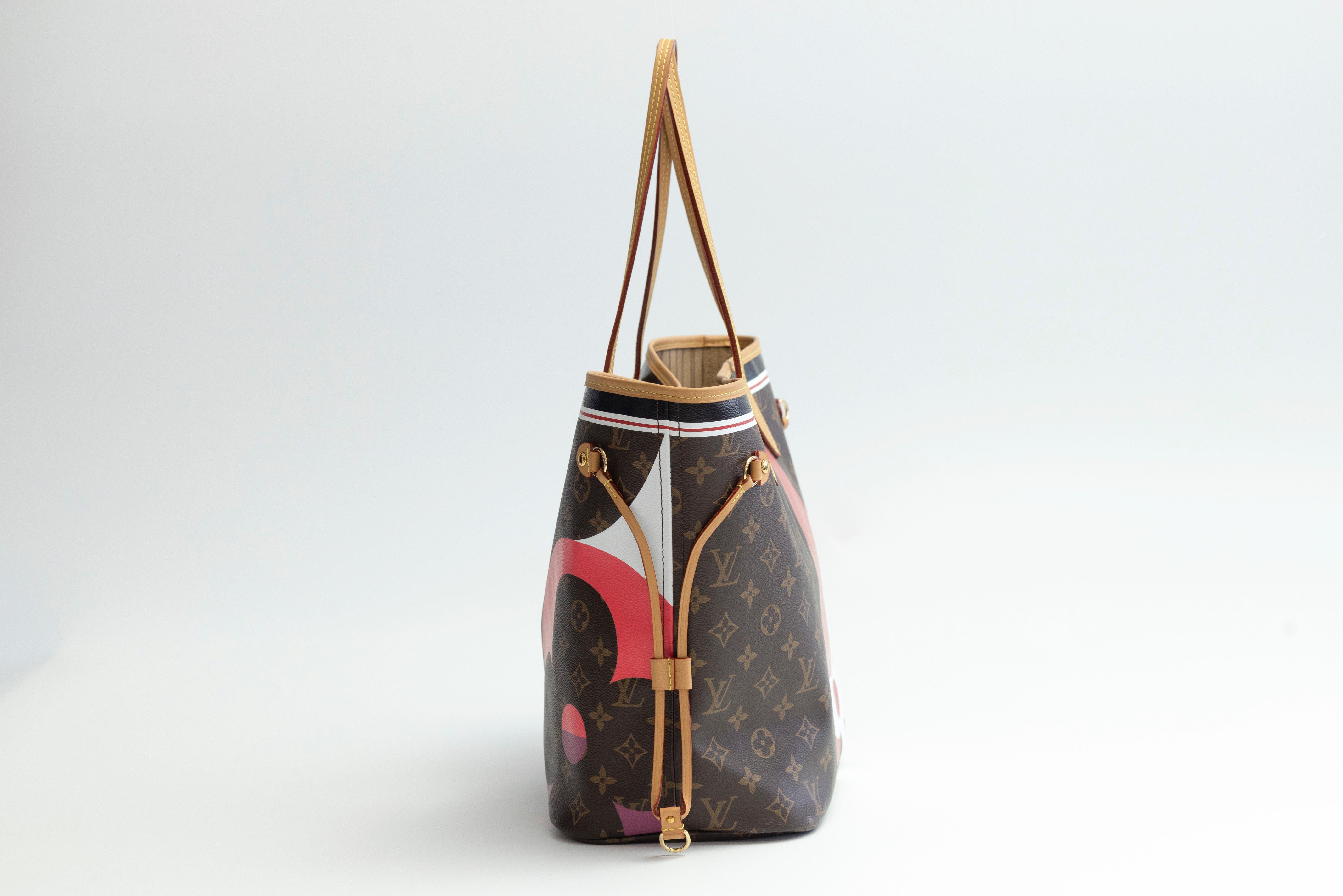Monogrammierte Neverfull Mm Tote Bag von Louis Vuitton im Angebot 6