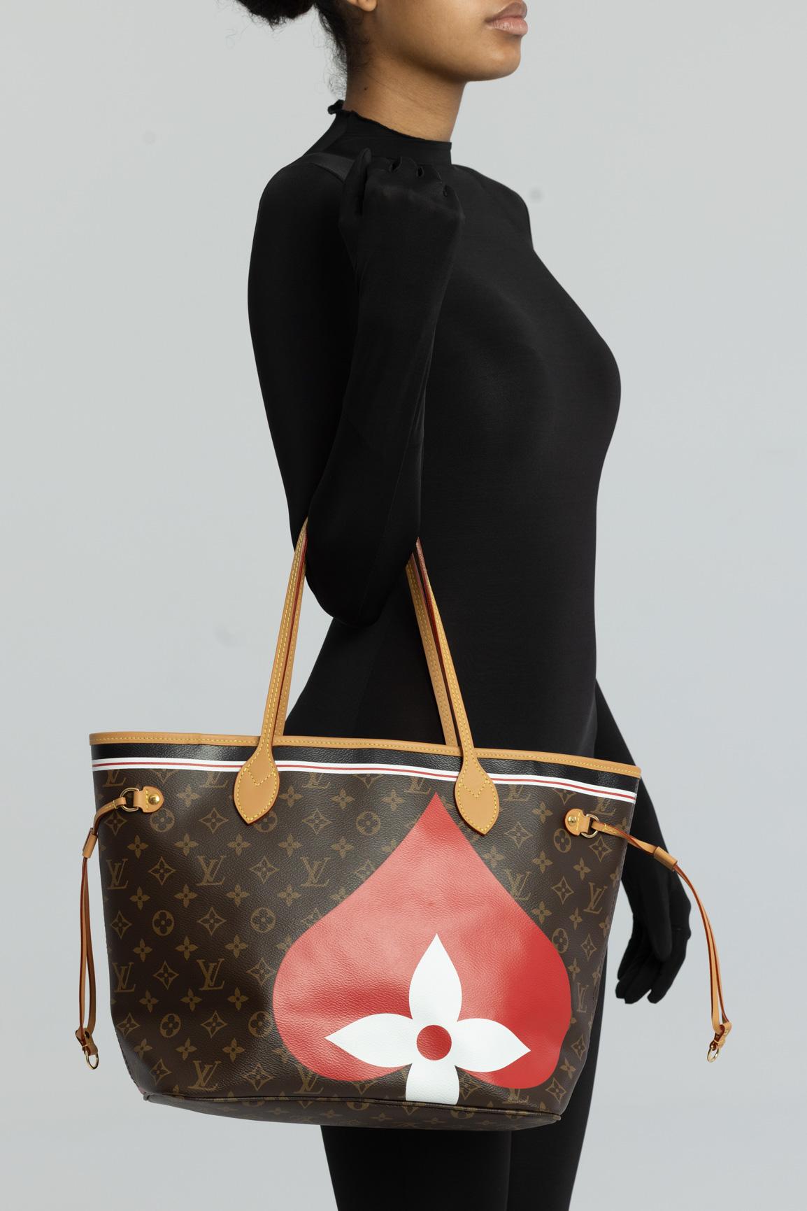 Women's Louis Vuitton Monogram Game On Neverfull Mm Tote Bag For Sale