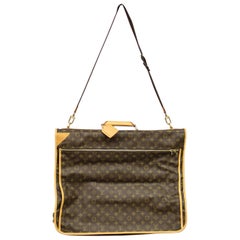 Used Louis Vuitton Monogram Garment Bag with 5 Hangers