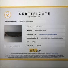 Louis Vuitton Monogram Garment Cover (Canvas on both sides)