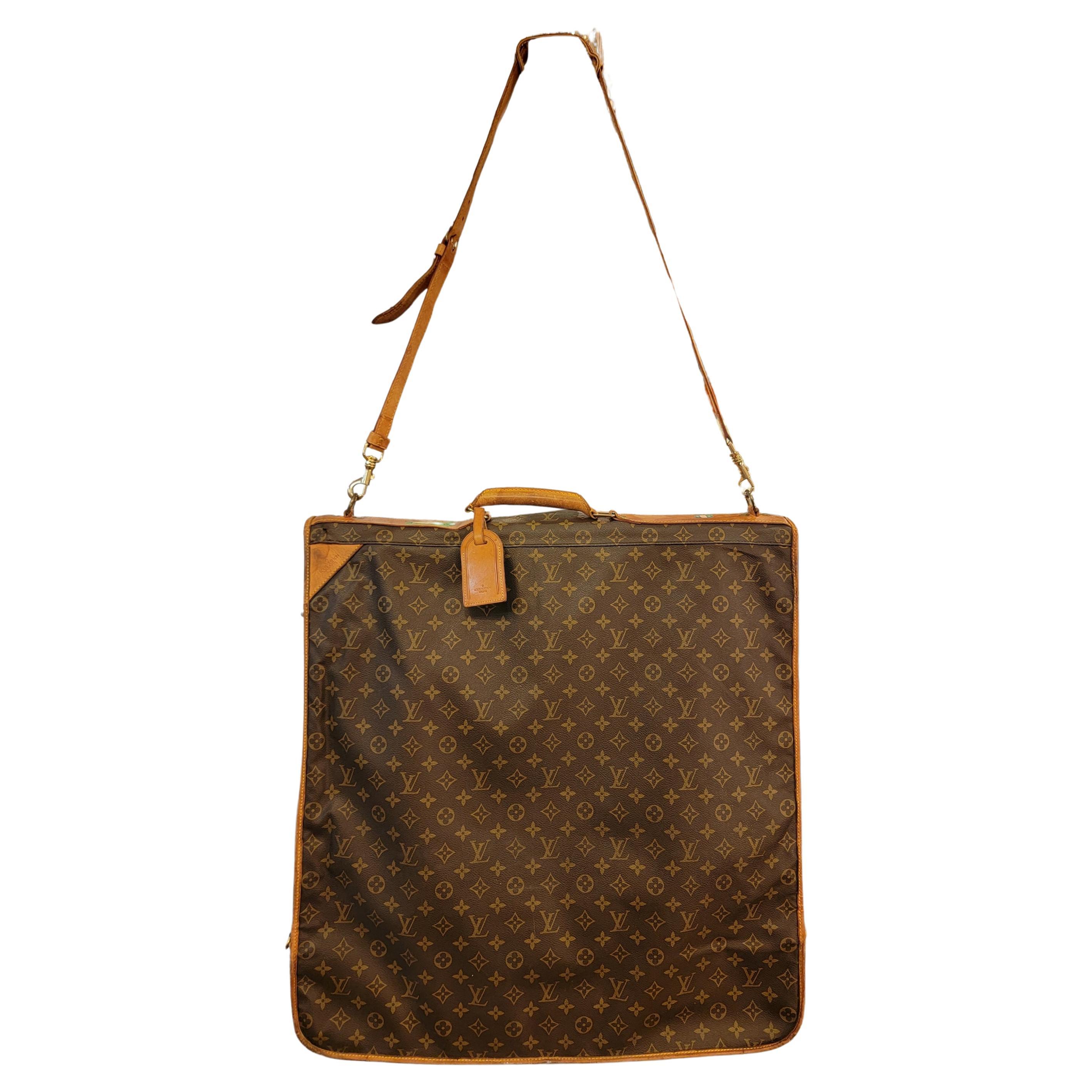 Louis Vuitton Monogram Garment Luggage Carrying Bag  For Sale