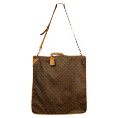 Vintage Louis Vuitton Monogram Garment Luggage Carrying Bag 