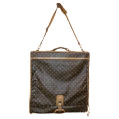 Used Louis Vuitton Monogram Garment Luggage Carrying Bag 