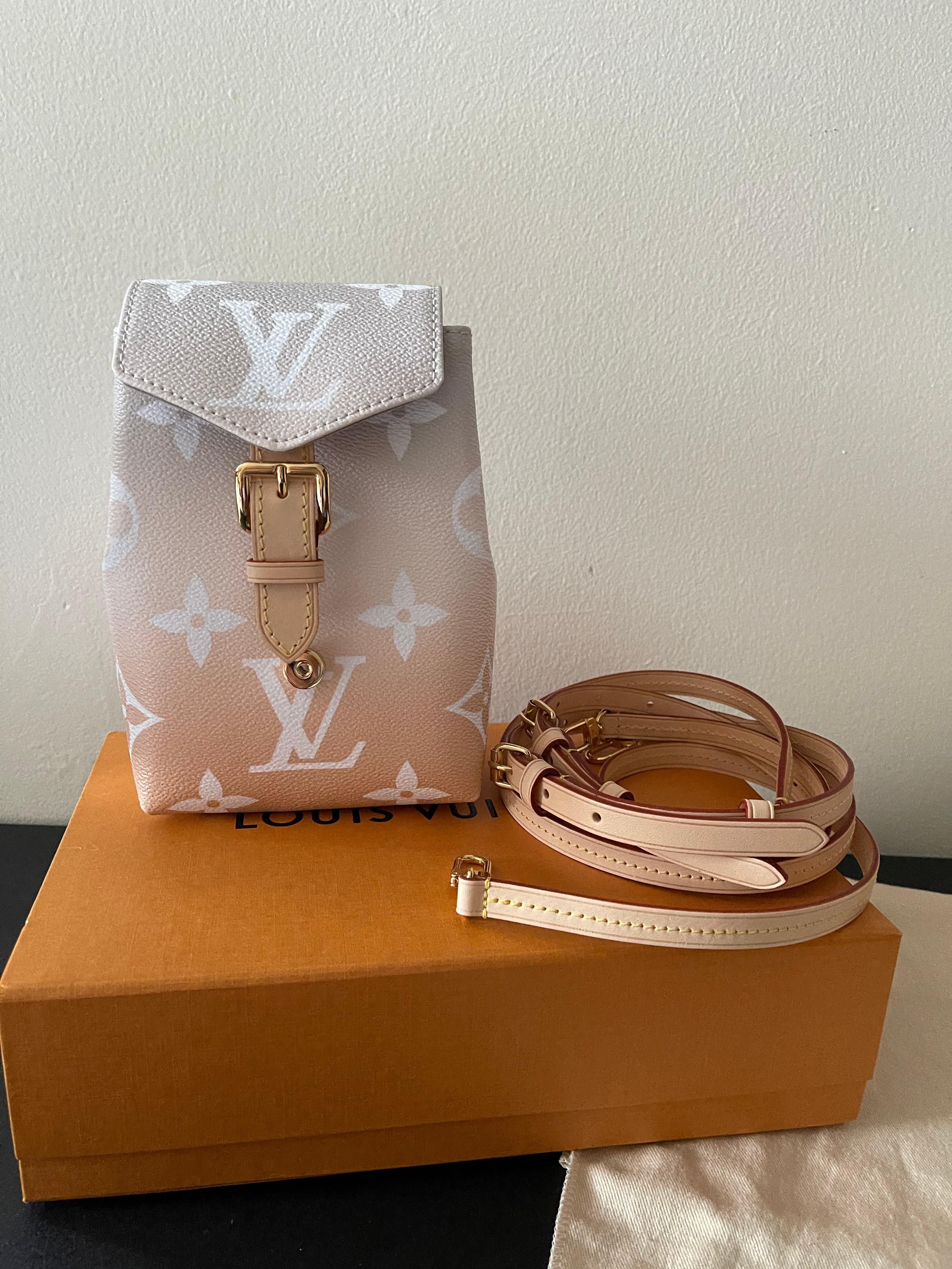 Women's or Men's Louis Vuitton Monogram Giant By The Pool Tiny Backpack Mist