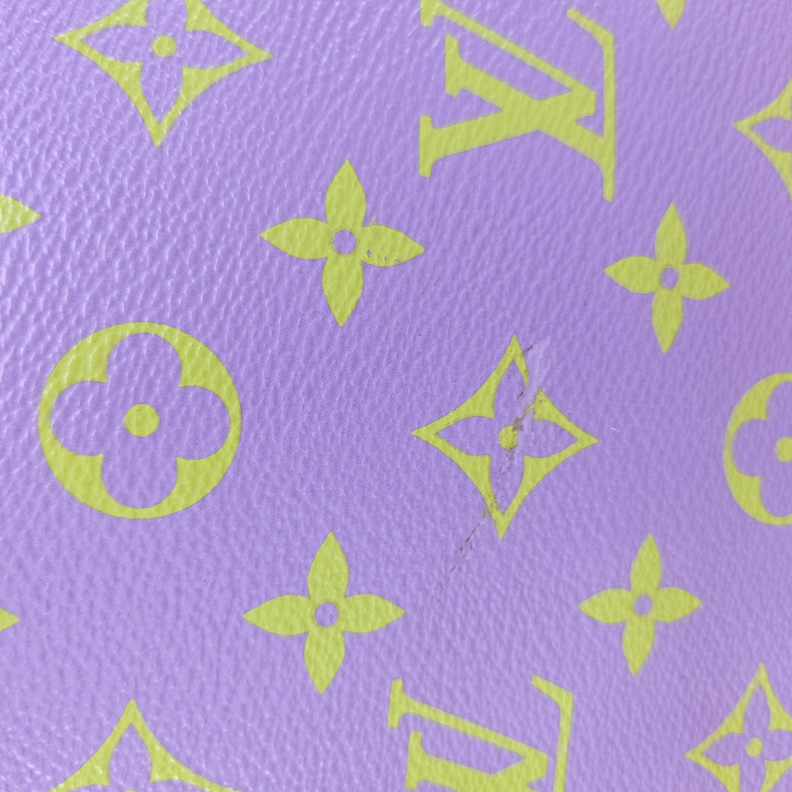 Louis Vuitton Monogram Giant Neverfull MM Pink Lilac Tote 1