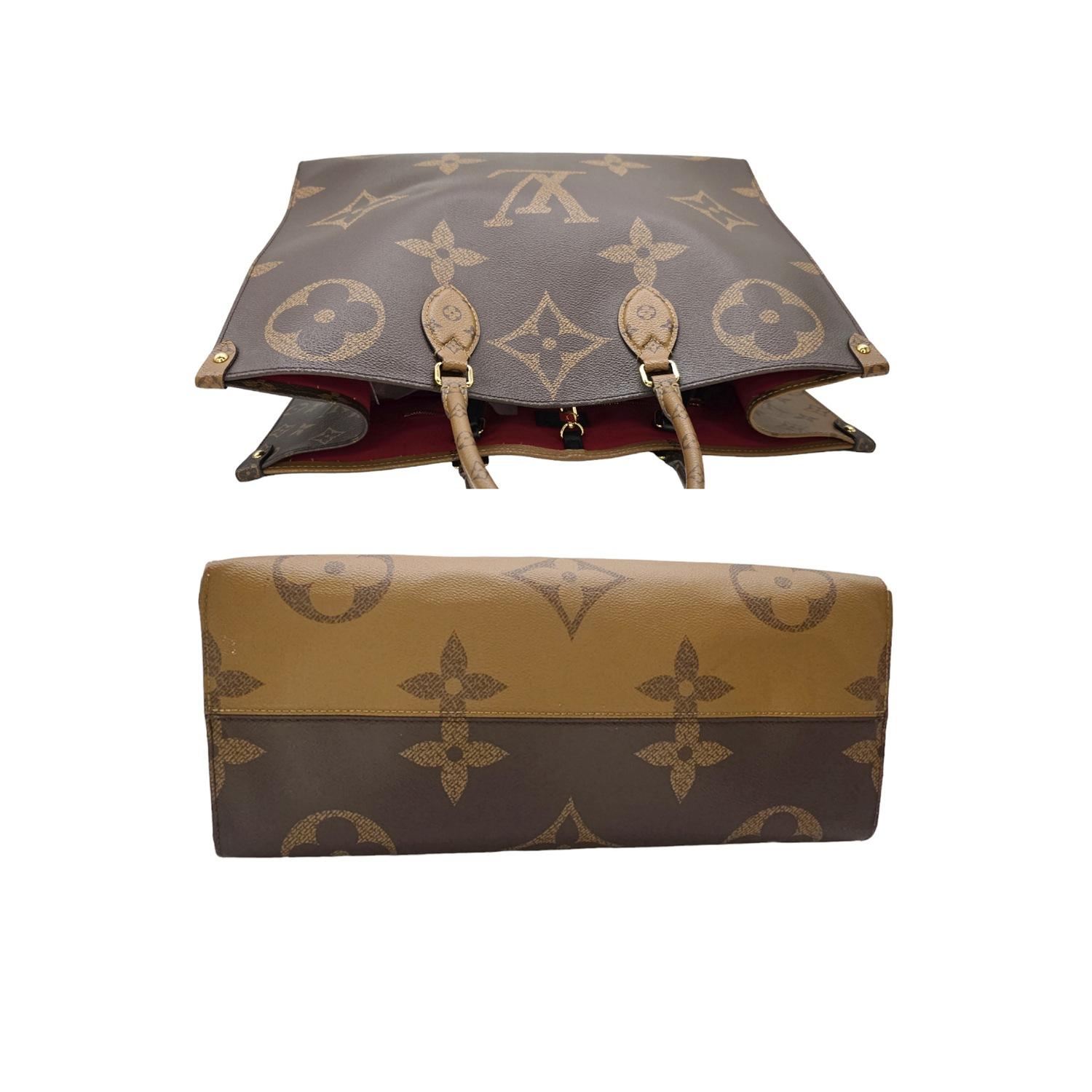 Louis Vuitton Monogram Giant Reverse Canvas Onthego GM Tote 2