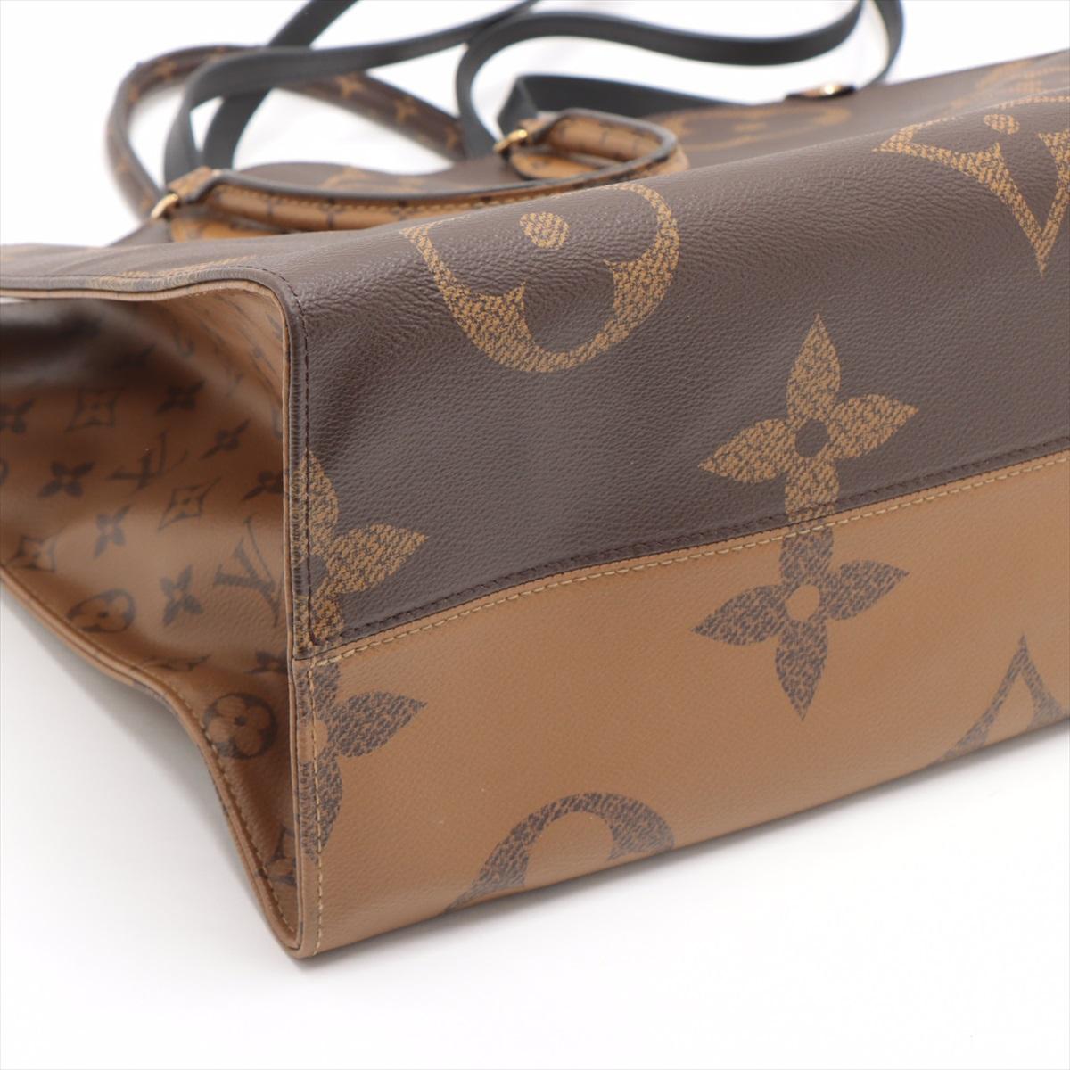 Louis Vuitton Monogram Giant Reverse On the Go GM For Sale at 1stDibs