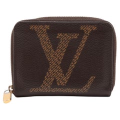 Louis Vuitton Monogram Giant Reverse Zippy Coin Purse