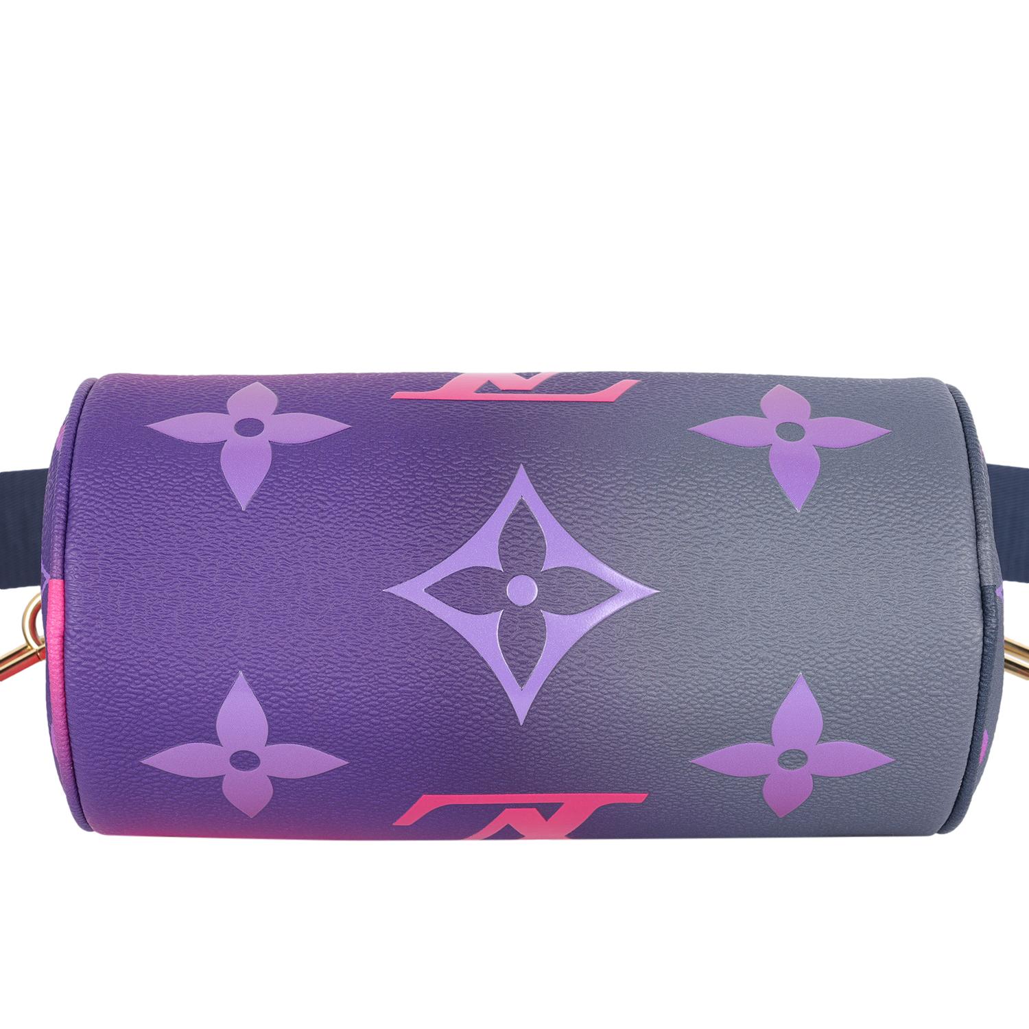 Louis Vuitton Monogram Giant Spring In The City Papillon BB Midnight Fuchsia 5