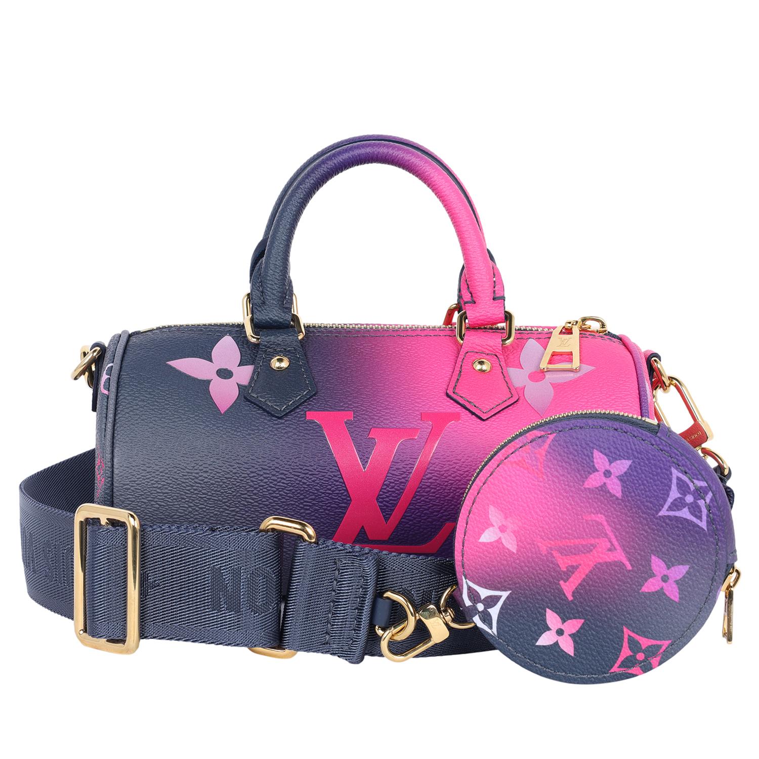 Louis Vuitton Monogram Giant Spring In The City Papillon BB Midnight Fuchsia 2