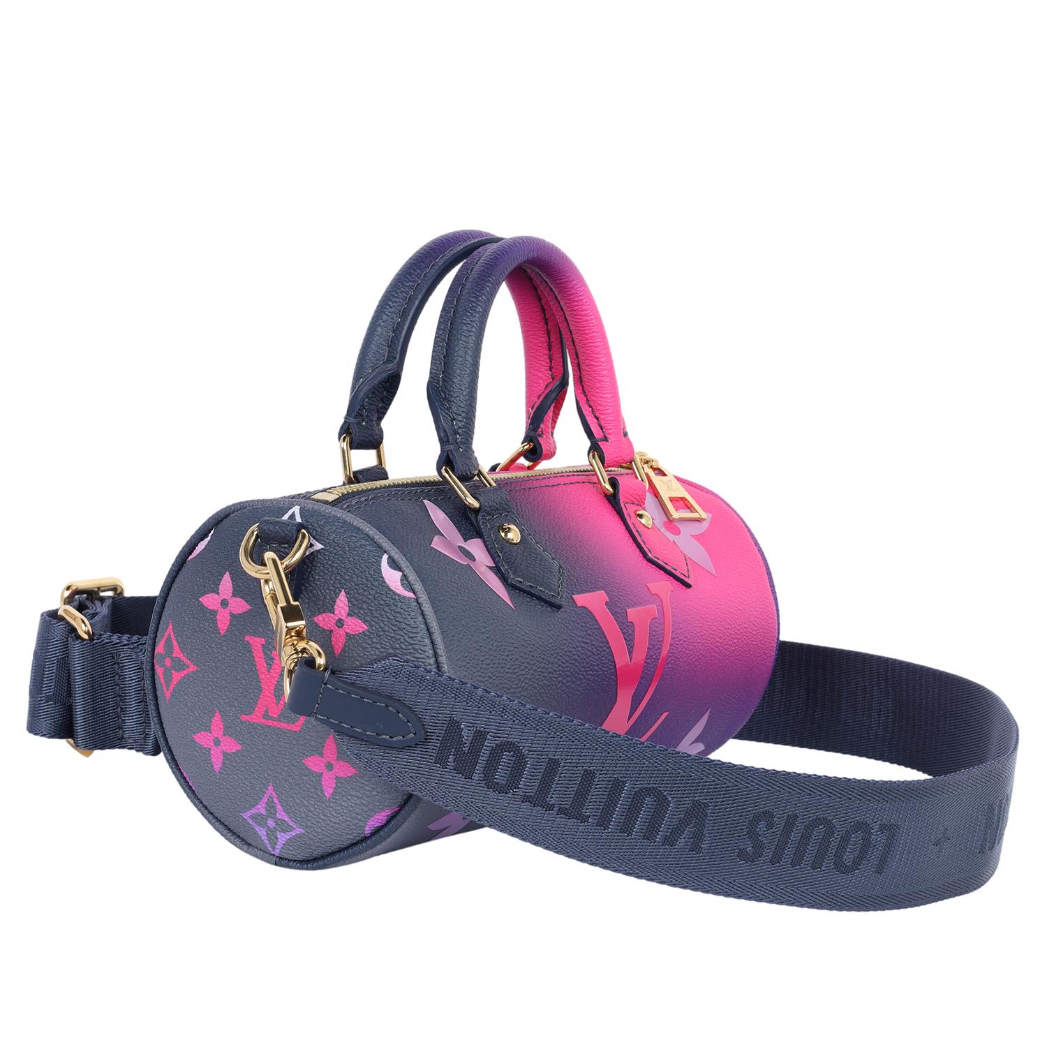 Louis Vuitton Monogram Giant Spring In The City Papillon BB Midnight Fuchsia 3