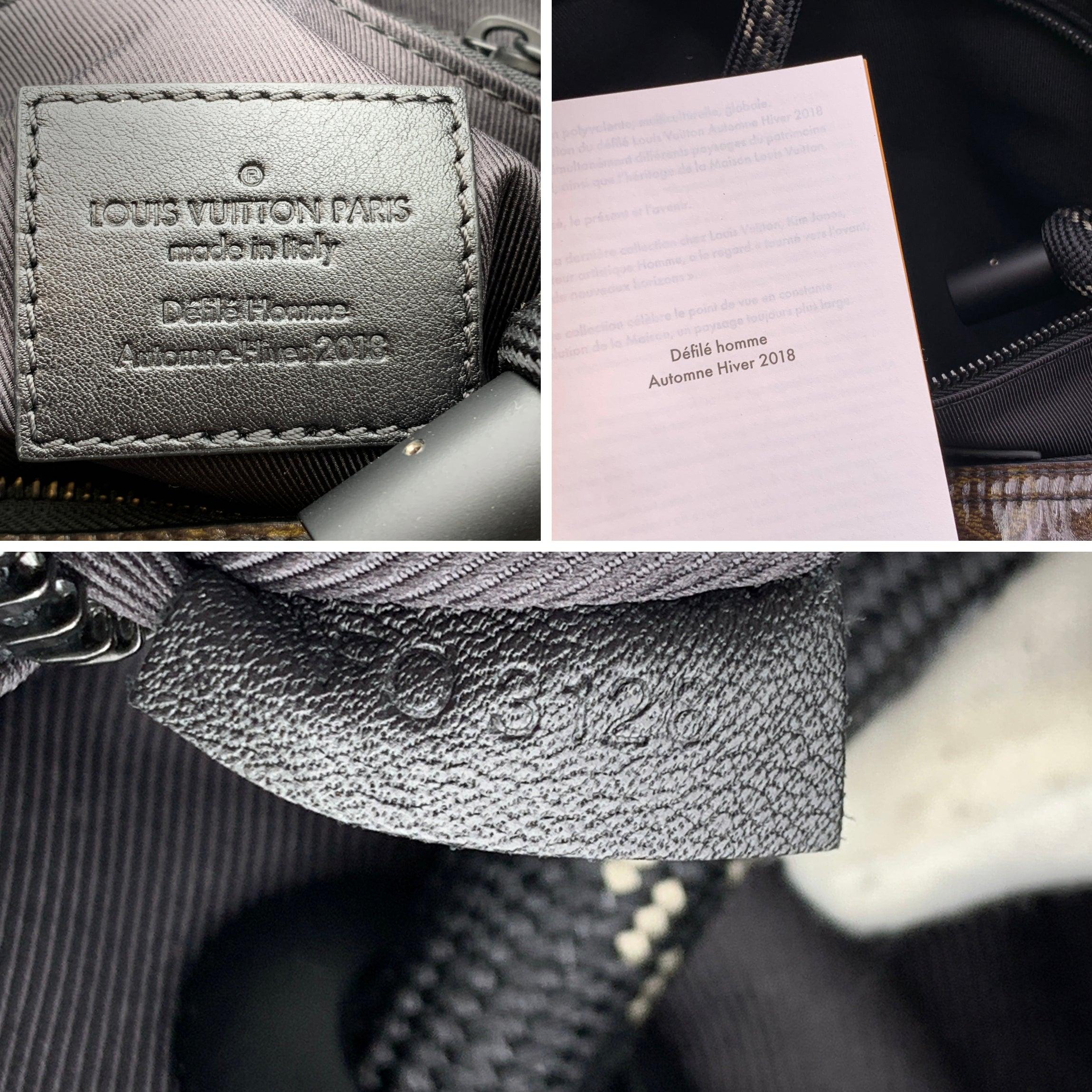 Louis Vuitton Monogram Glaze Keepall Bandouliere 50 Bag M43899 Black 3