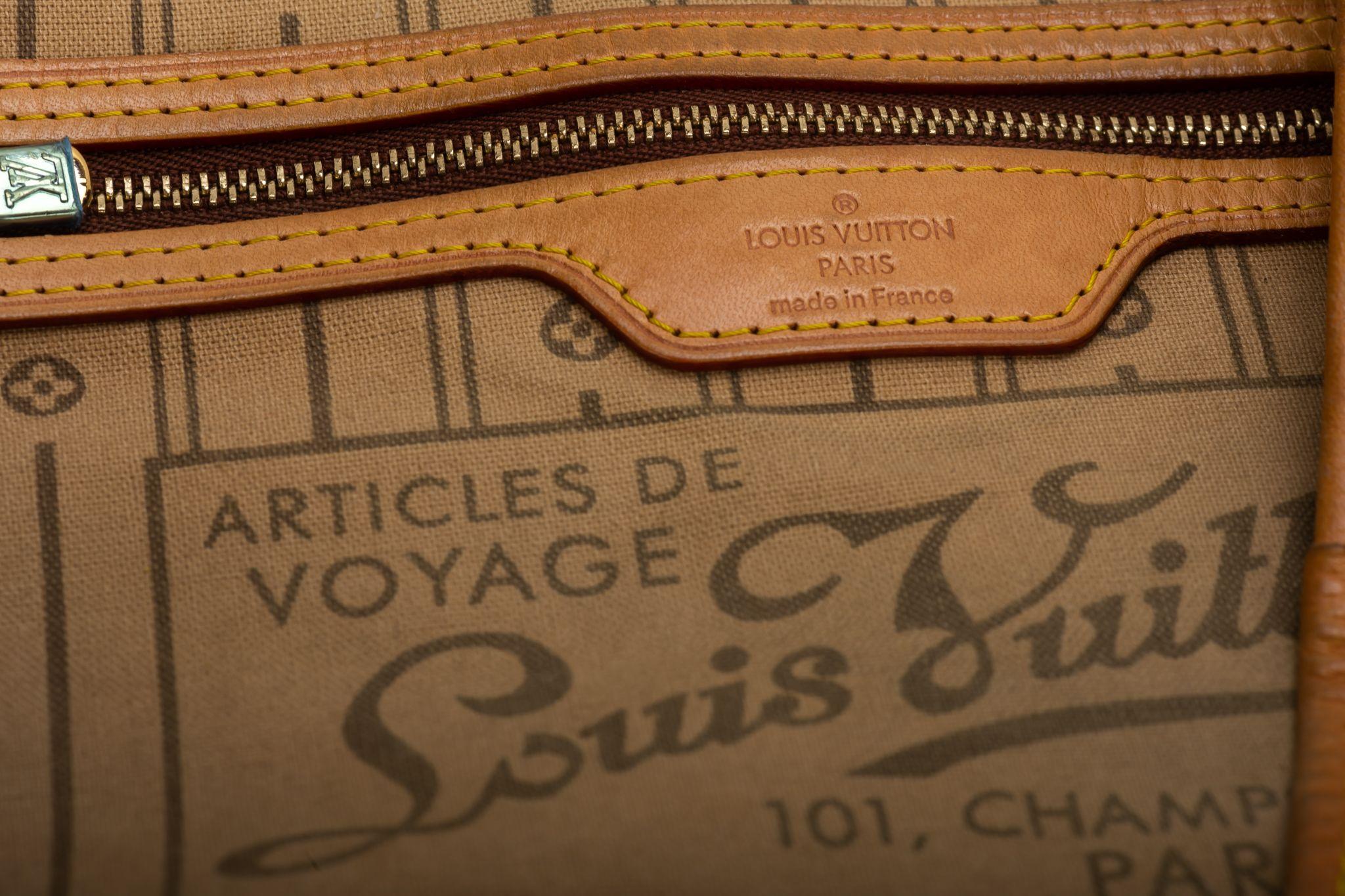 Louis Vuitton - Monogramme GM Neverfull - Sac à main d'occasion en vente 7