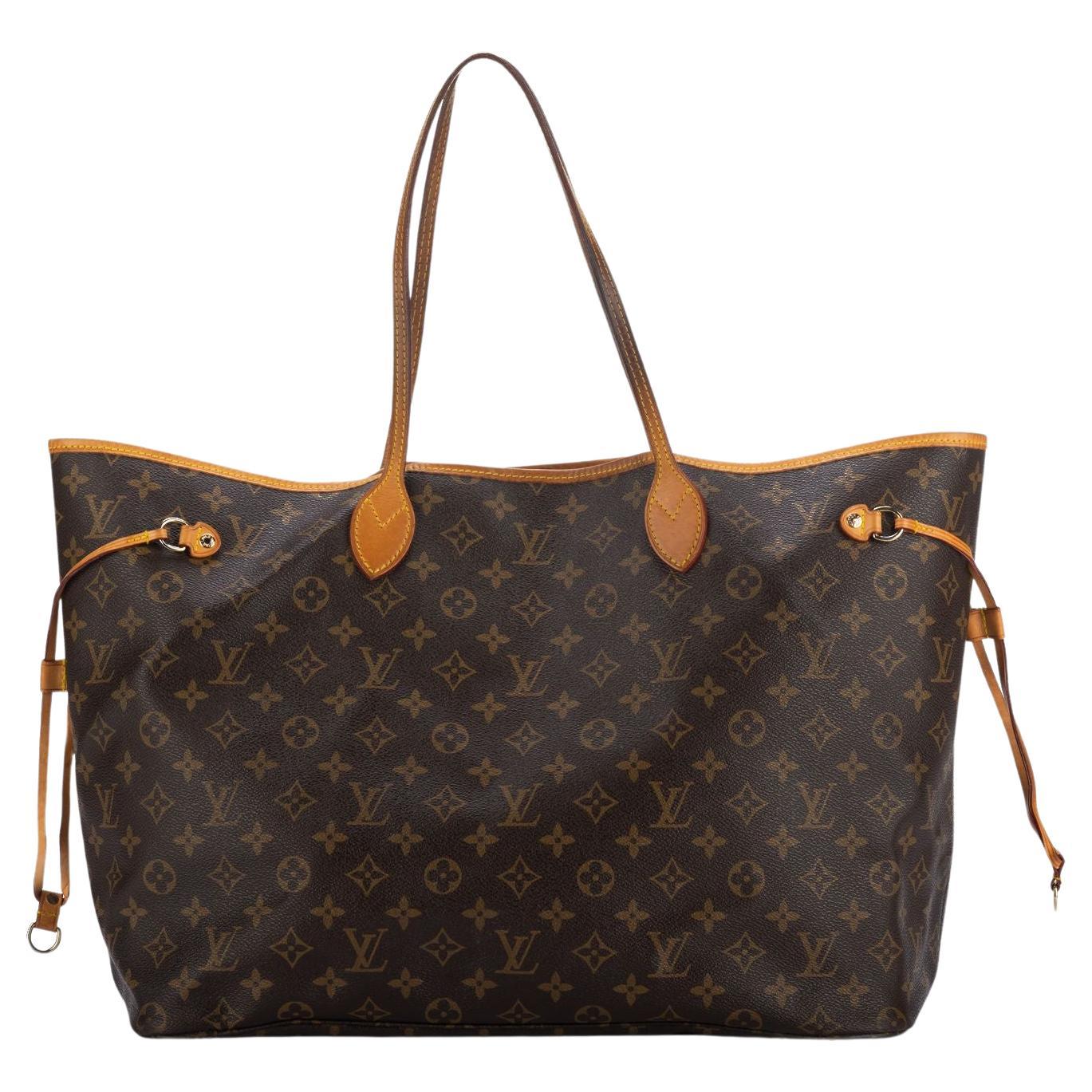 Louis Vuitton Monogram GM Neverfull Preloved For Sale
