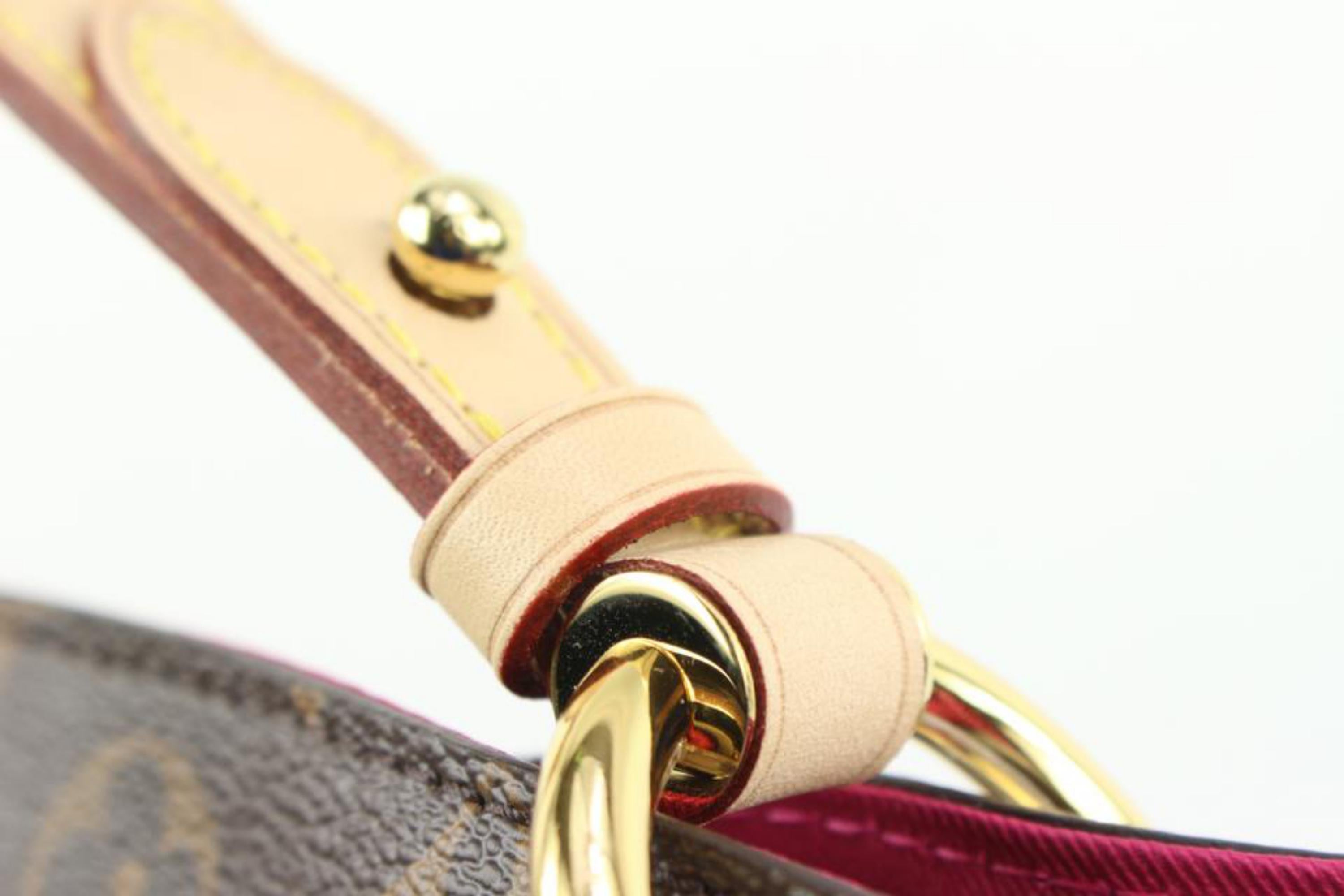 Louis Vuitton Monogram Graceful MM Hobo Bag 53lk315s 1