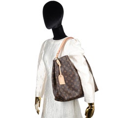 Louis Vuitton Monogram Graceful MM Shoulder Bag, Made in France