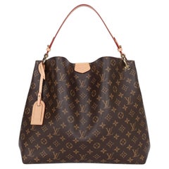 Louis Vuitton Monogram Graceful MM Shoulder Bag, Made in France