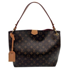 Louis Vuitton Tote Graceful Monogram MM Pivoine in Coated Canvas with Brass  - US