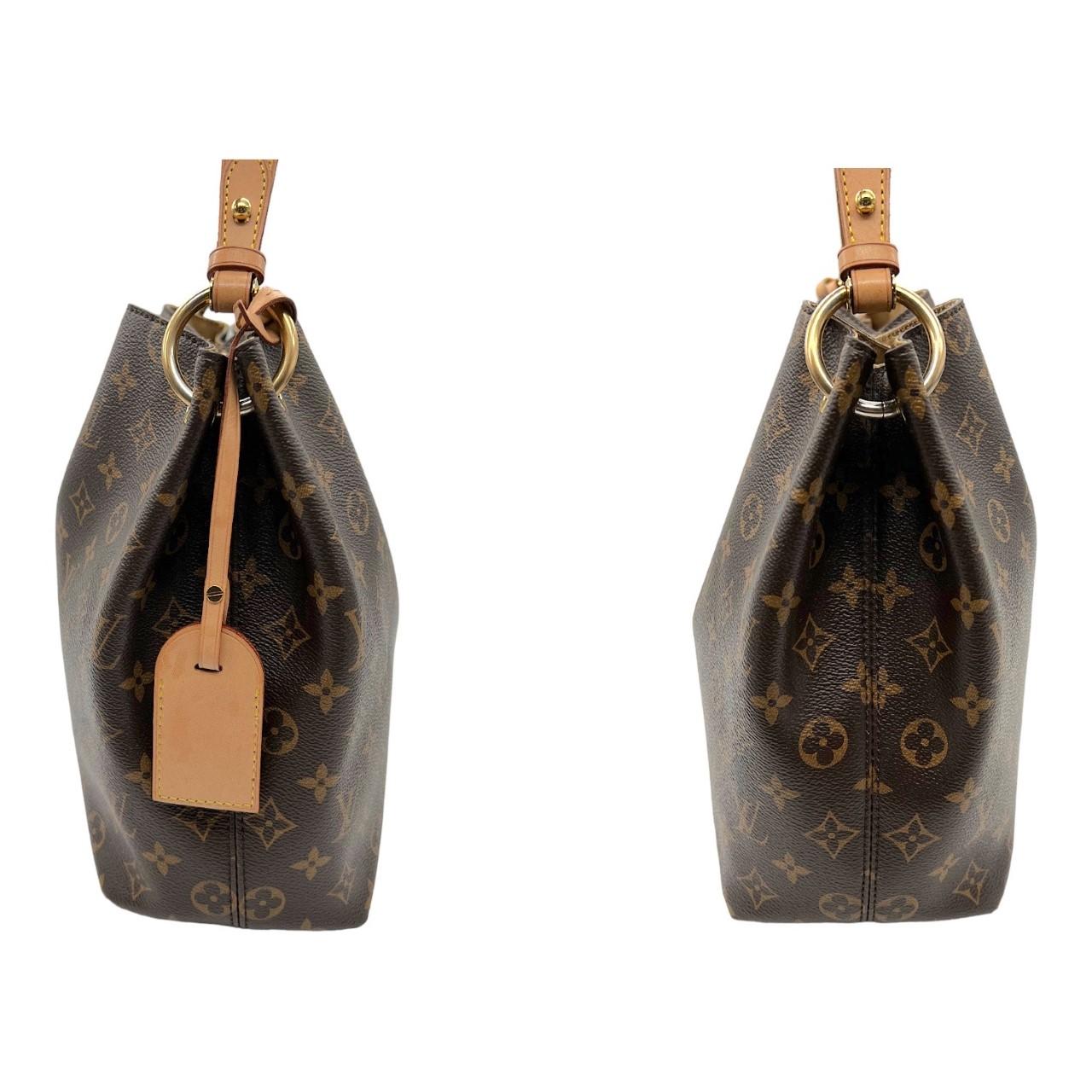 Louis Vuitton Monogram Graceful PM Hobo In Excellent Condition For Sale In Scottsdale, AZ