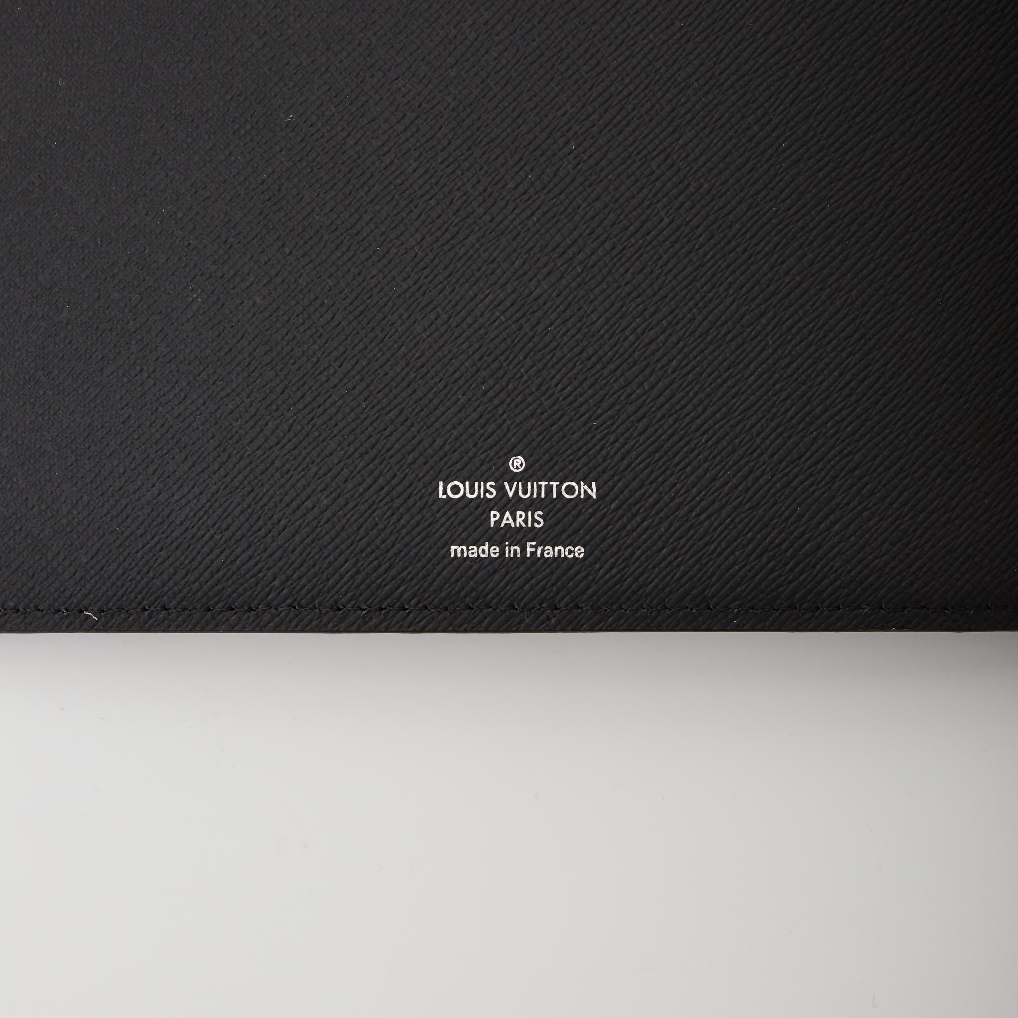 da uomo o donna Louis Vuitton Monogram Graphite Eclispe Porte Document (2018)