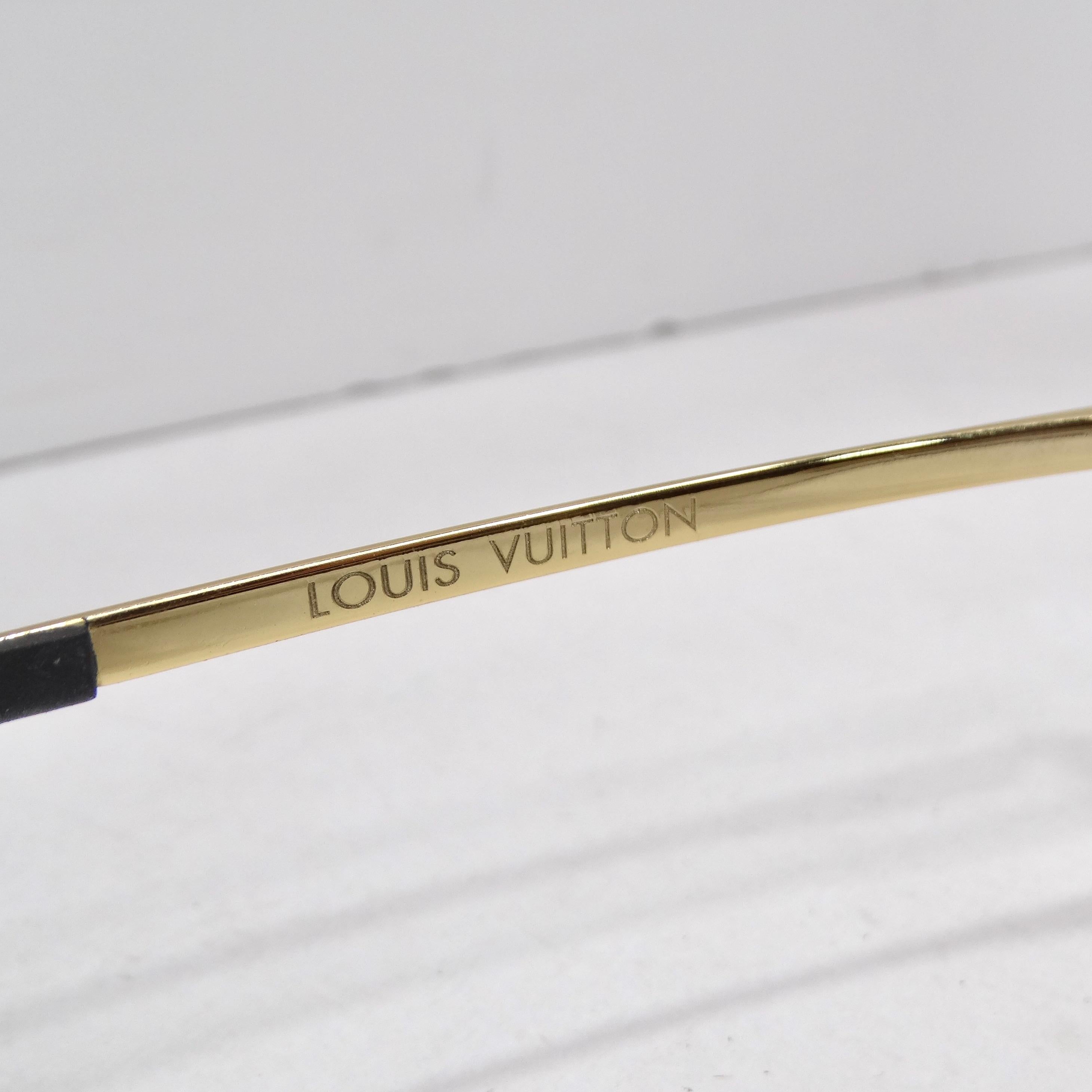 Louis Vuitton Monogram Grease Gradient Sunglasses For Sale 3