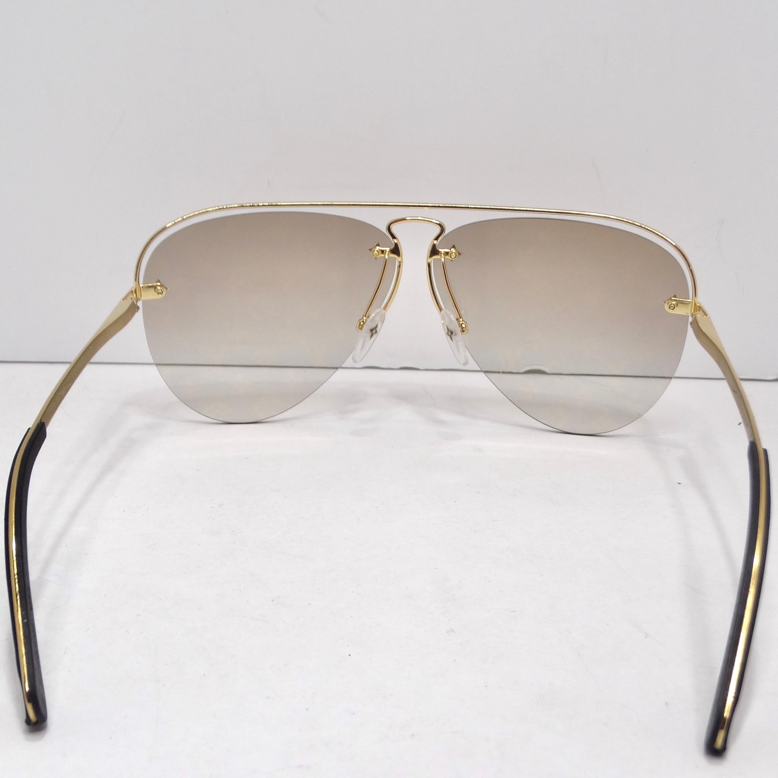 Louis Vuitton Monogram Grease Gradient Sunglasses For Sale 4