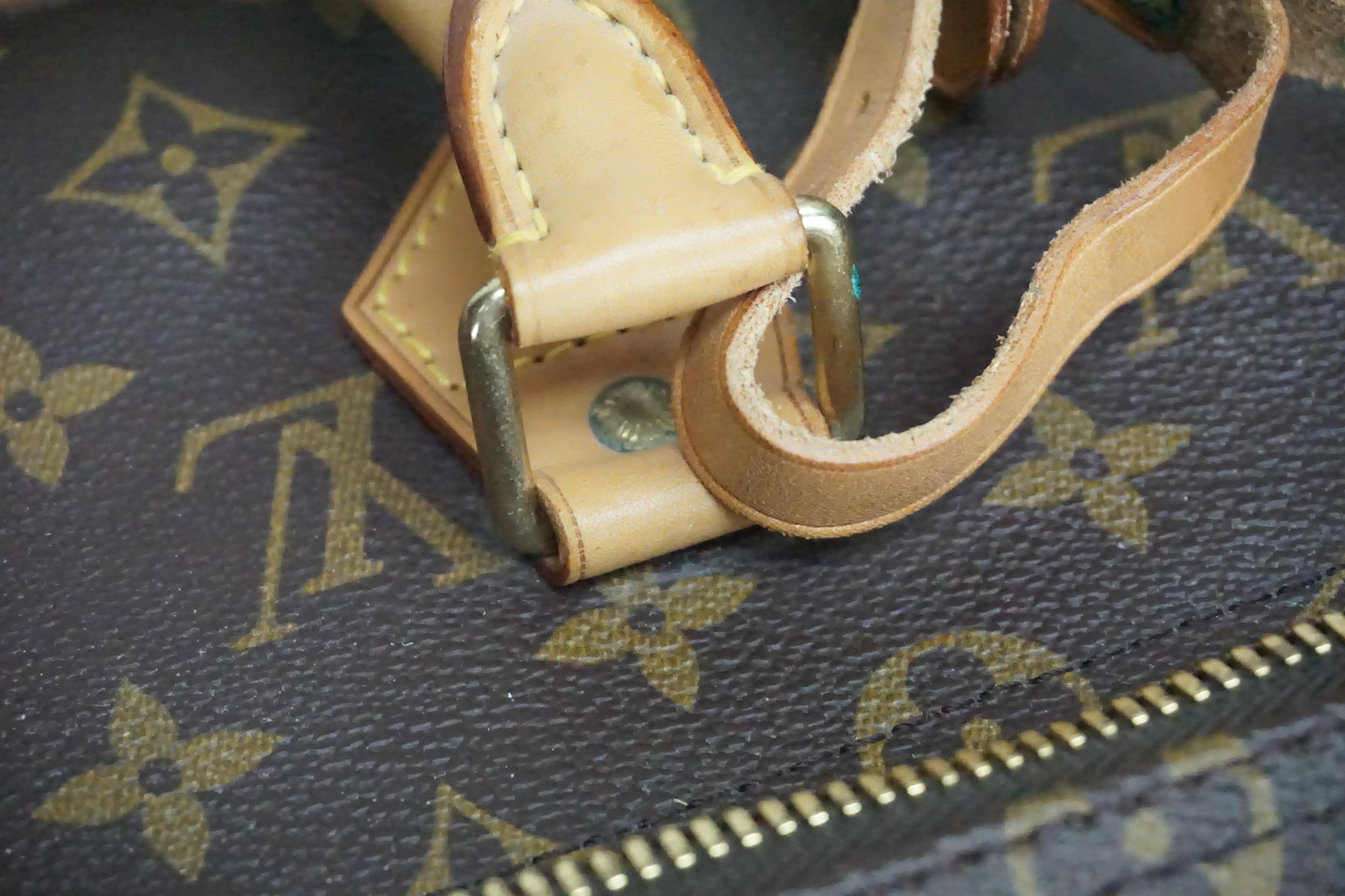 Louis Vuitton Monogram Grimaud Shoe Bag Luggage 4