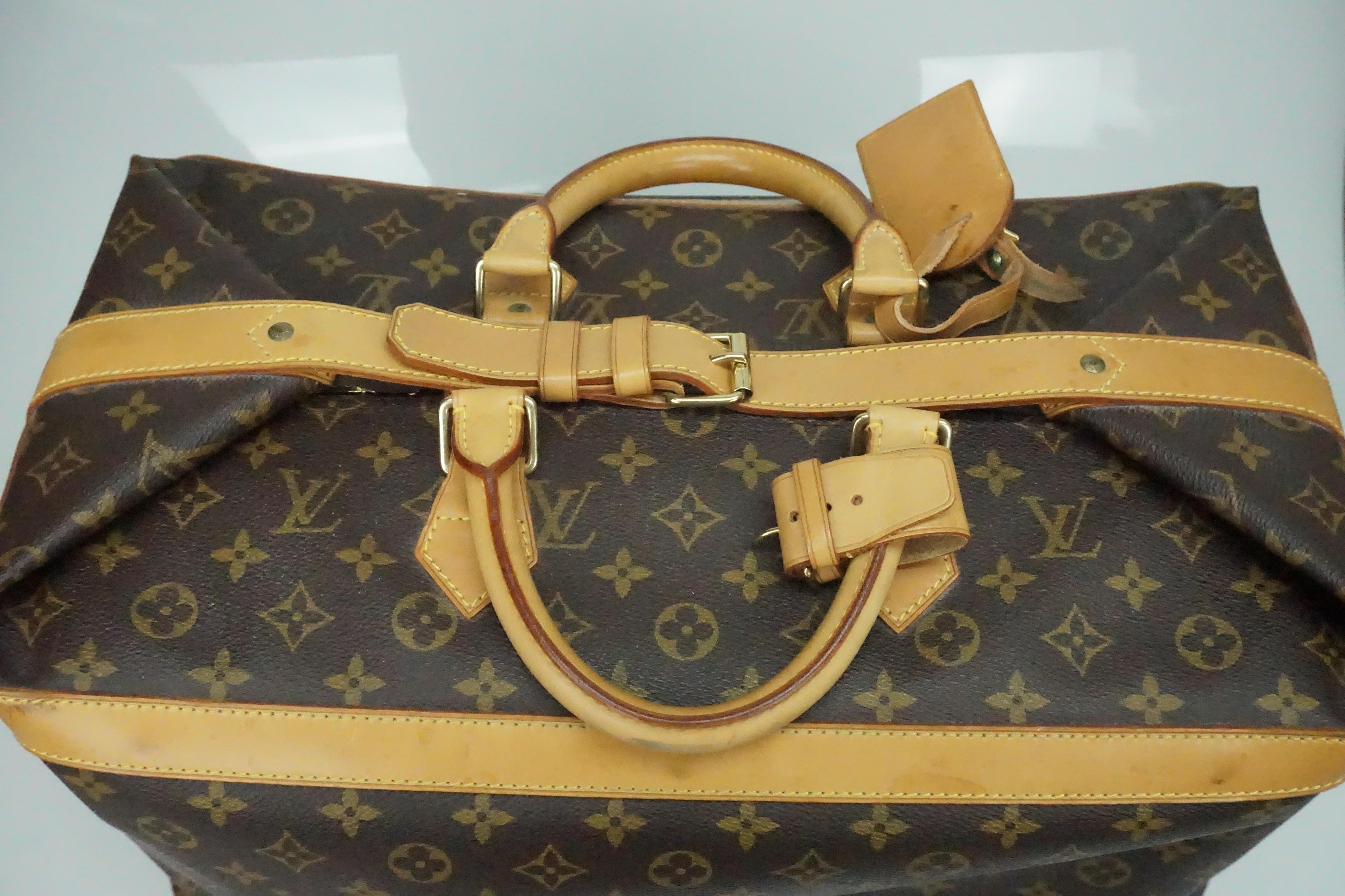 Louis Vuitton Monogram Grimaud Shoe Bag Luggage In Good Condition In West Palm Beach, FL