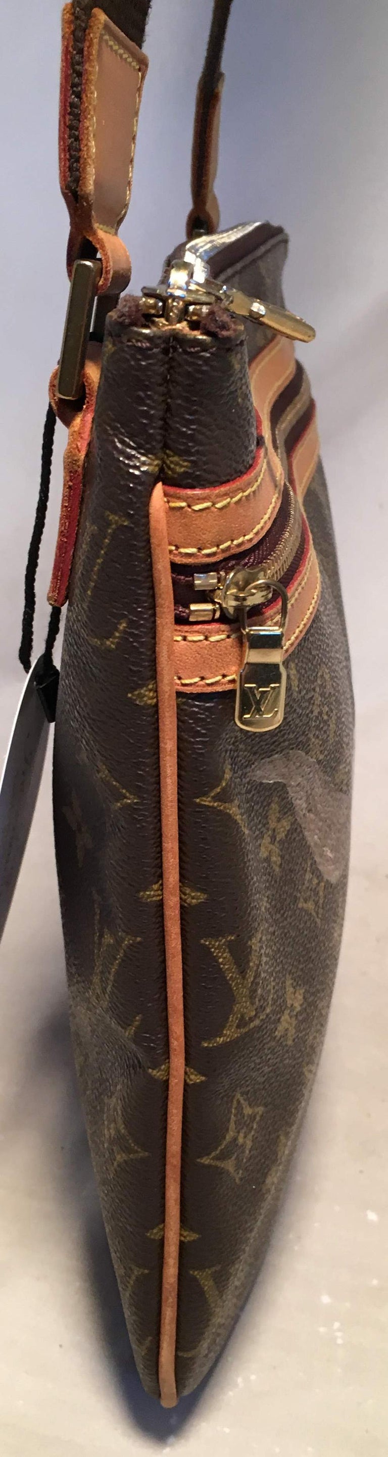 Louis Vuitton Monogram Customized Longhorn Bosphore Crossbody Shoulder Bag For Sale at 1stdibs