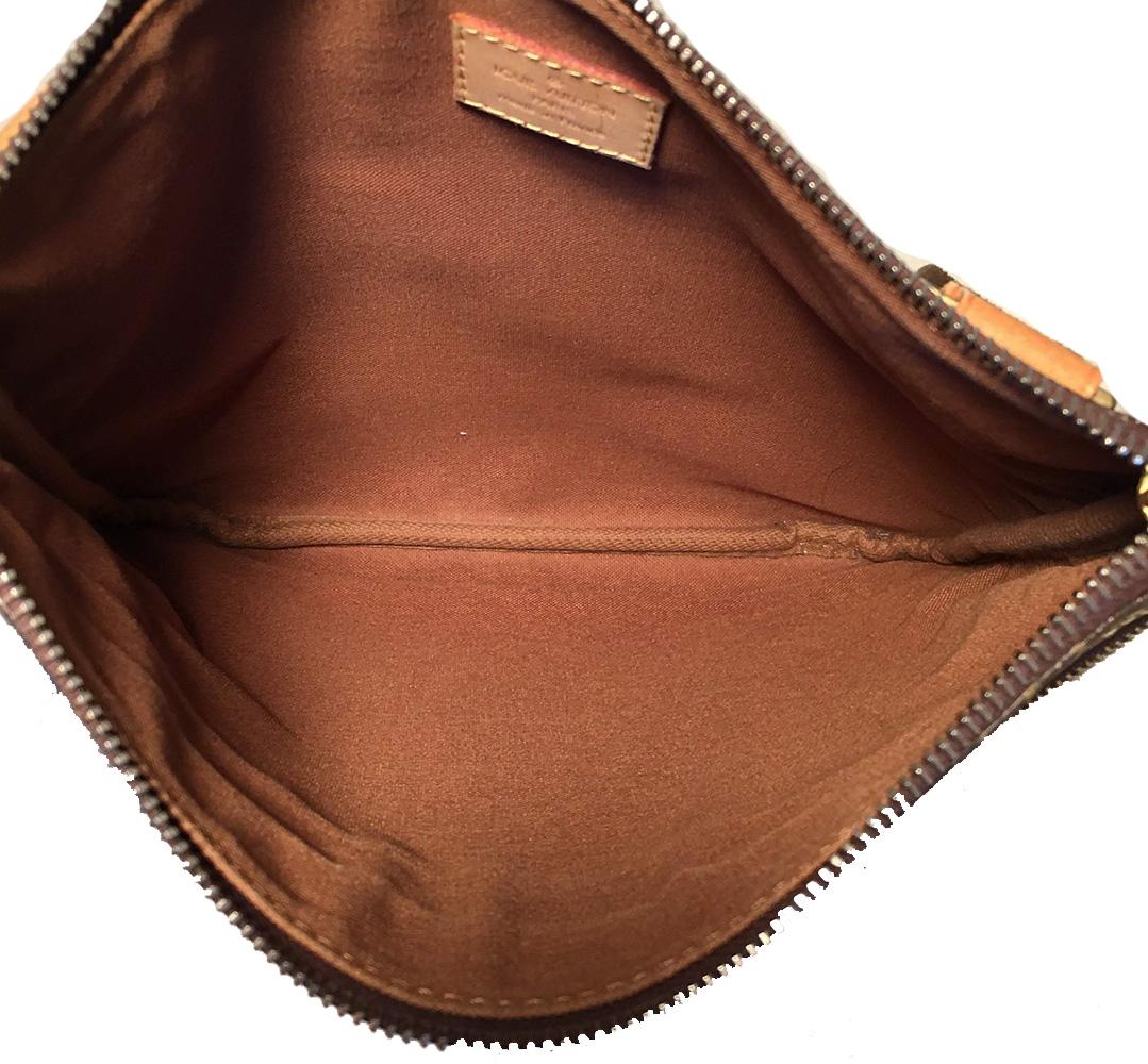 Louis Vuitton Monogram Customized Longhorn Bosphore Crossbody Shoulder Bag In Excellent Condition In Philadelphia, PA