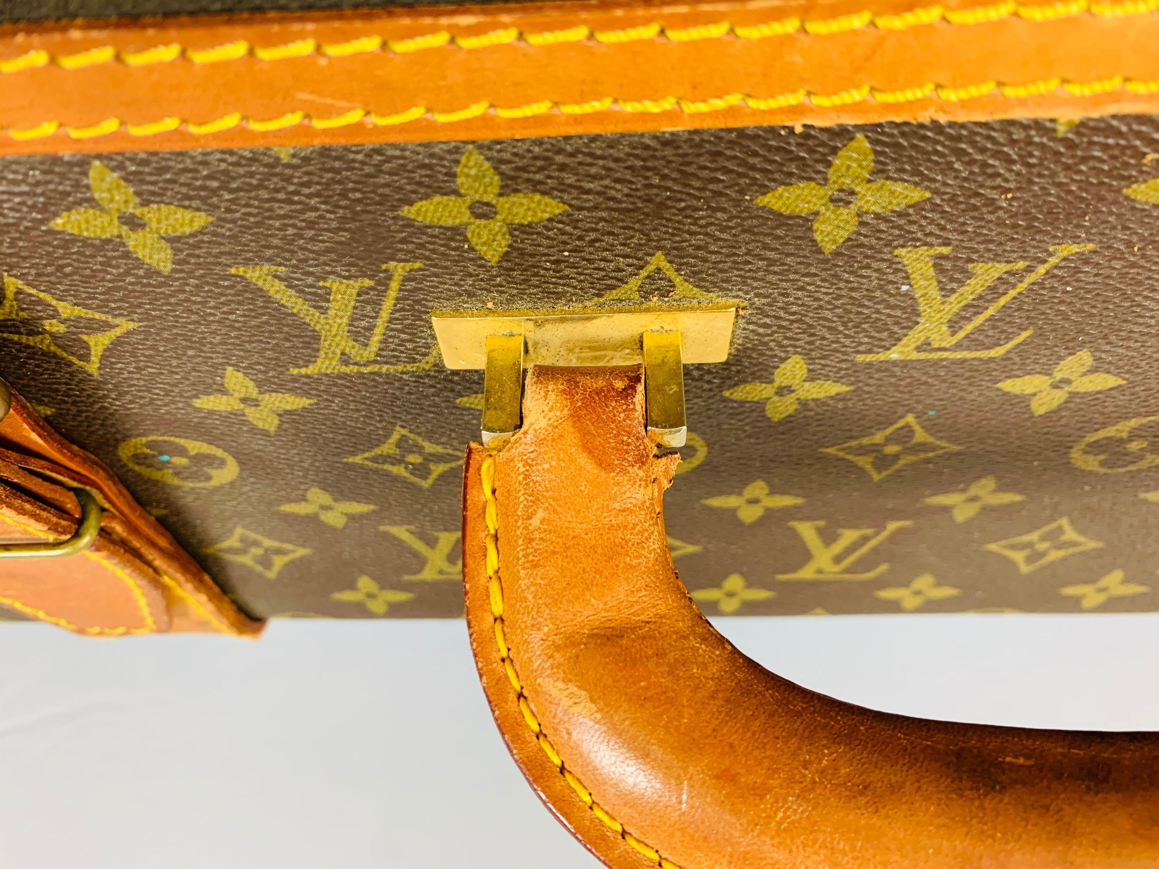French Louis Vuitton Monogram Holdall Luggage Bag or Suitcase