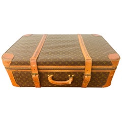 Retro Louis Vuitton Monogram Holdall Luggage Bag or Suitcase