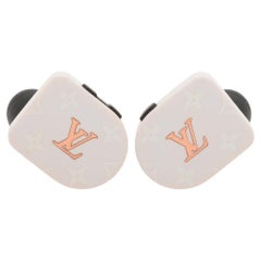 Louis Vuitton Monogram Horizon Earphones White