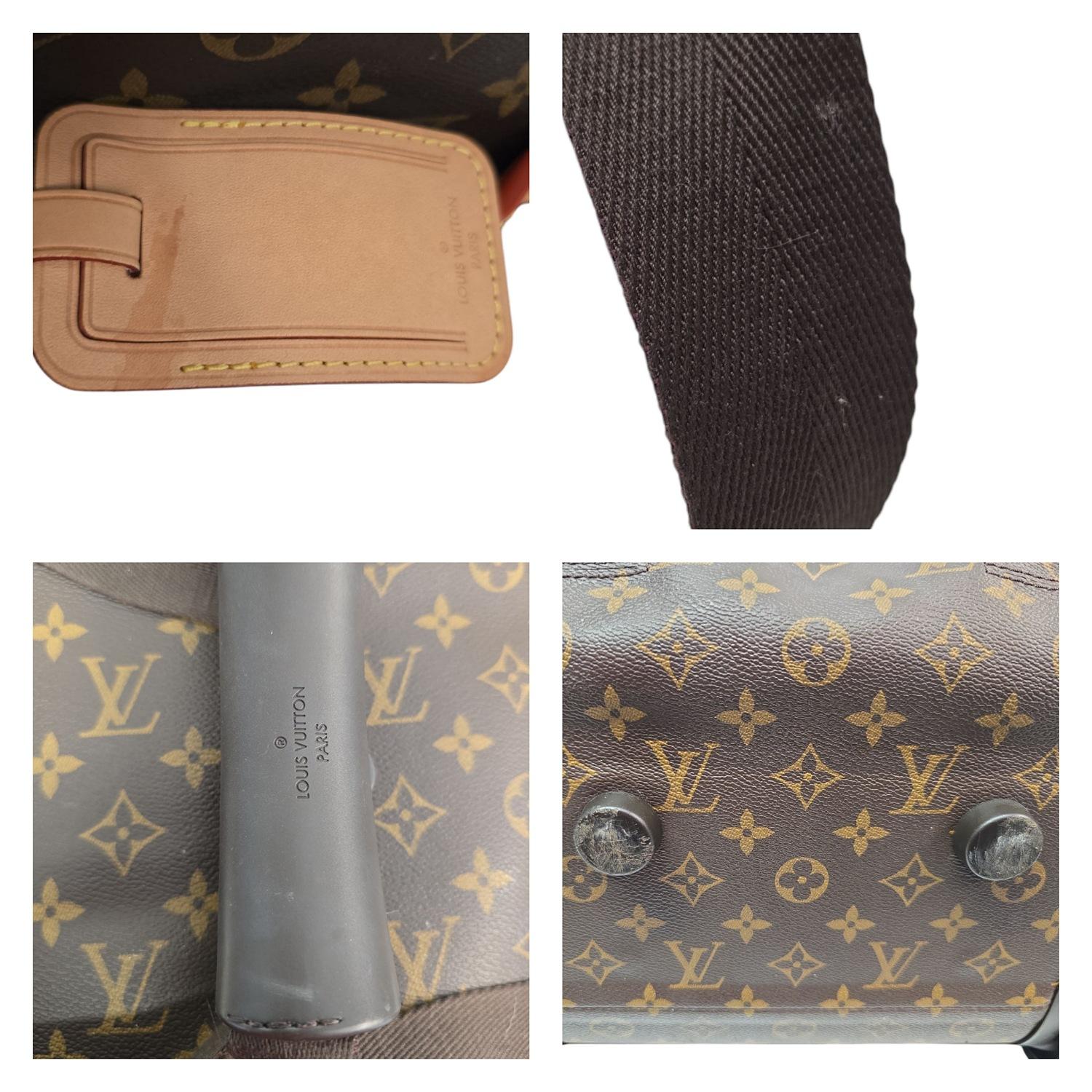 Louis Vuitton Monogram Horizon Soft Rolling Duffle 55 Tragetasche mit Monogramm im Angebot 3